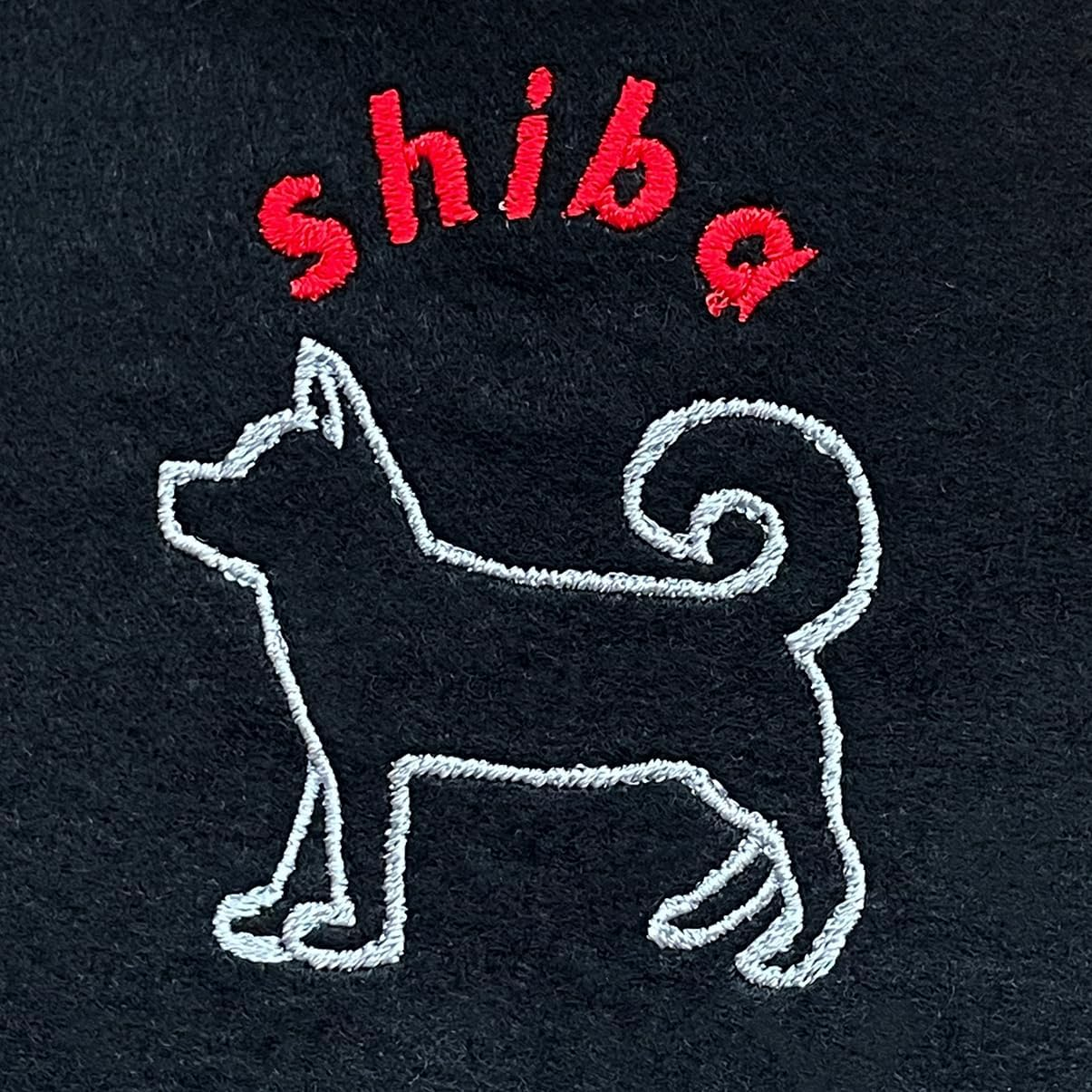 ニックナック Nickknack Heart Full Pet Paseo T-Shirt BK XL Shiba Inu [02000-04] Guide Dog Support Product Black image number 1