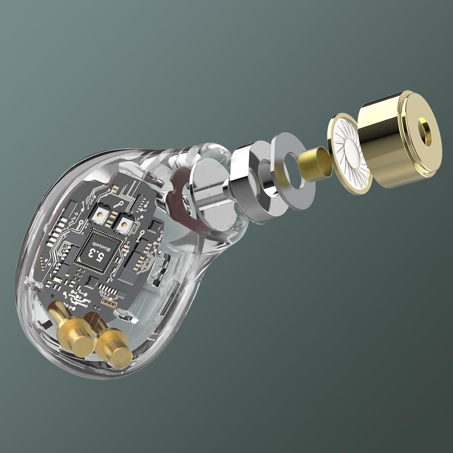 Mini Wireless Earbuds for Small Ears, Women Men, Bluetooth Earbuds for Small Ear Canals, Wireless Bluetooth Headphones for Iphone, Android Earbuds (Black) - Black image number 6