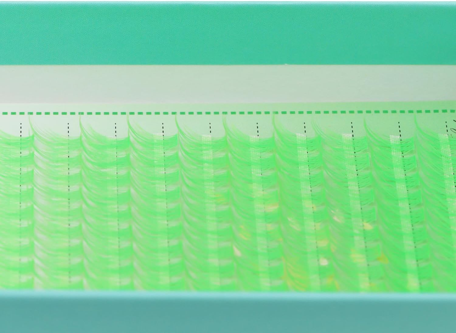 SULV Light Green Colored Lash Clusters 10-18Mm Eyelash Extension Cluster Lashes Individual Lashes 264Pcs Colored Lash Extensions D Curl Eyelash Clusters (Slc07-Light Green-10-12-14-16-18Mm Mixed)