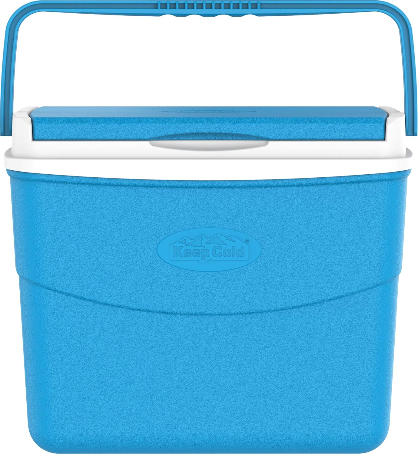 Duramax Picnic Icebox 30L, High Performance Cool Box with PU Insulation, Portable Cooler, 3 Days of Ice Retention, Easy Carry Handle with Secure Lid Locking, Durable Cooler Box, Light Blue image number 3