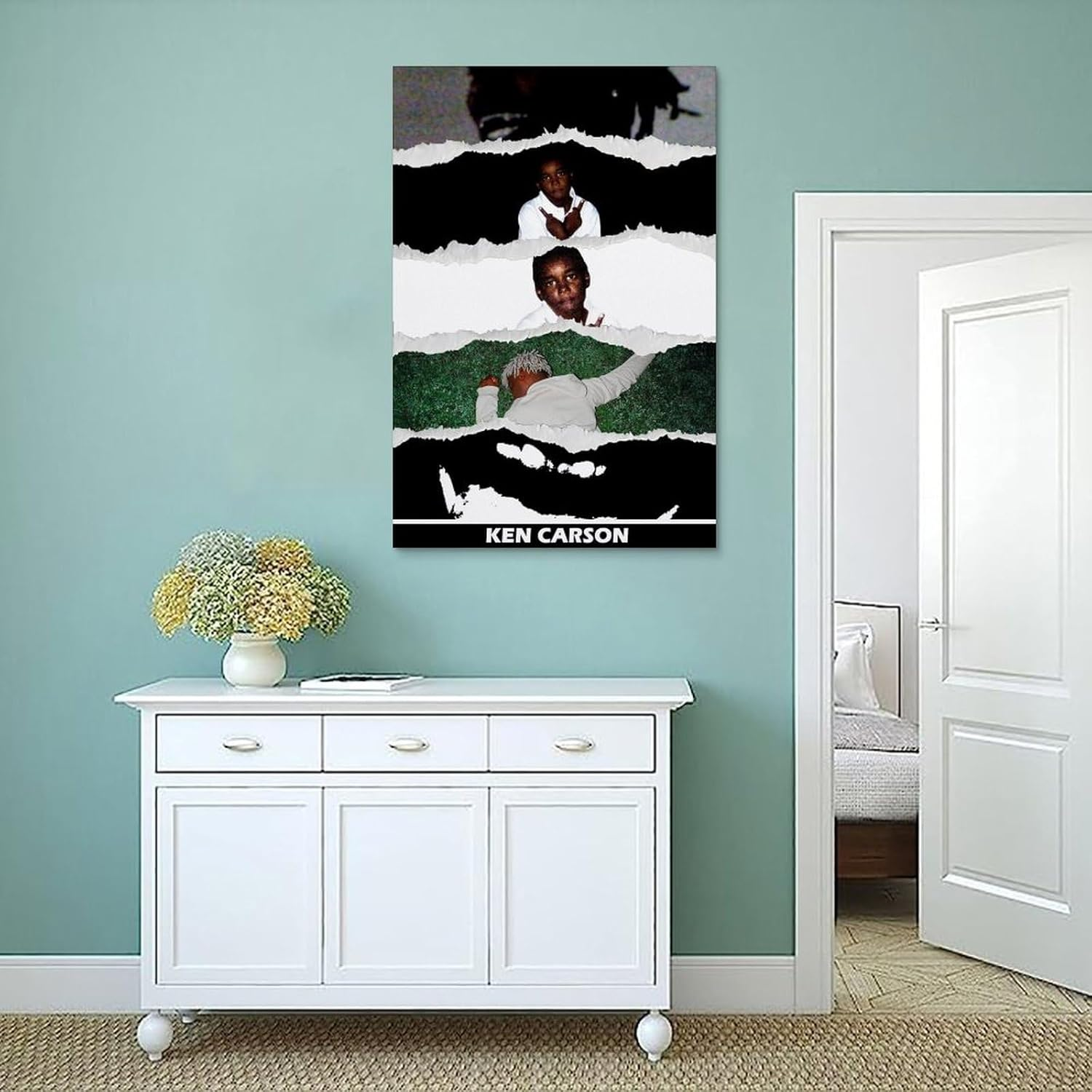 Ken Carson Poster Music Album Cover Poster Canvas Painting Wall Art Picture Home Decor Print for Bedroom Living Room Dorm Study Bar Office 12X18Inch(30X45Cm) image number 3