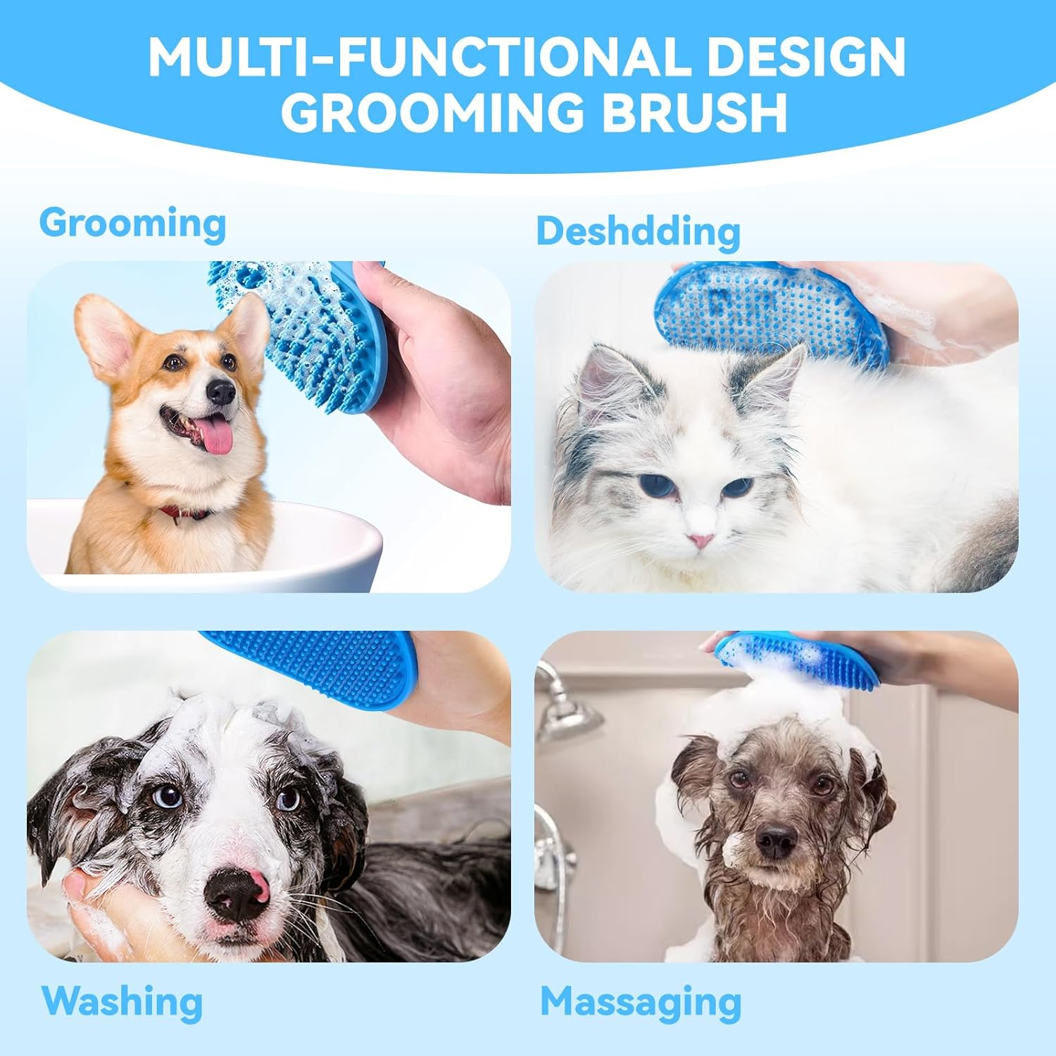 Dog Paw Cleaner, Paw Muddy Paw Cleaner, Dog Paw Washer, Pet Foot Cleaner for Small Medium Large Breed Dogs/Cats, with 3 Absorbent Towel