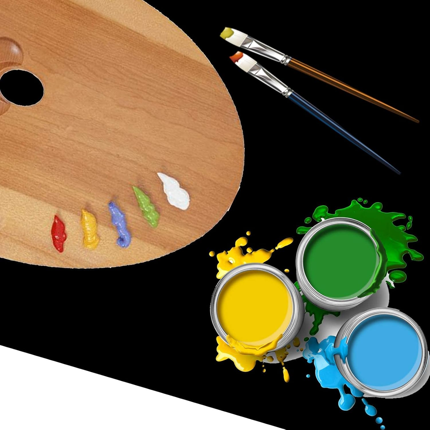 Pinrui Silicone Mat 60Cm X 40Cm (Black), Kitchen Bench Top Protector, Kitchen Mats Non-Slip, Countertops Protector for Kitchen & Crafts, Easy to Clean for Portable Stove, Coffee Maker, DIY(2 PCS) image number 4