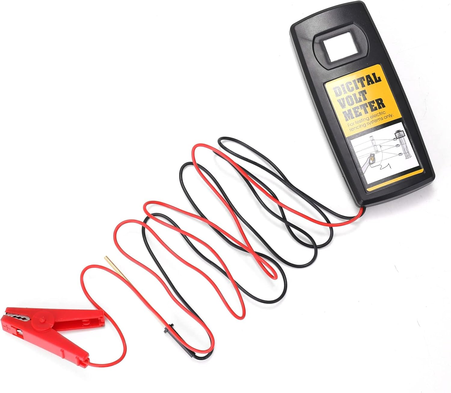 Mingzhe 9.9KV Digital Fence Tester Home Garden Horse Livesto Electric Fence Voltmeter LCD Display Wi Backlight image number 6