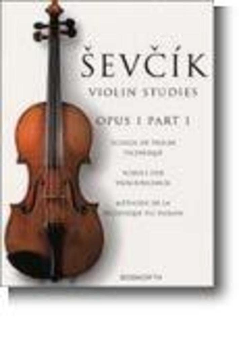 VIOLIN STUDIES OPUS 1 PART 1 SCHOOL of VIOLIN TECHNIQUE by SEVCIK image number 2