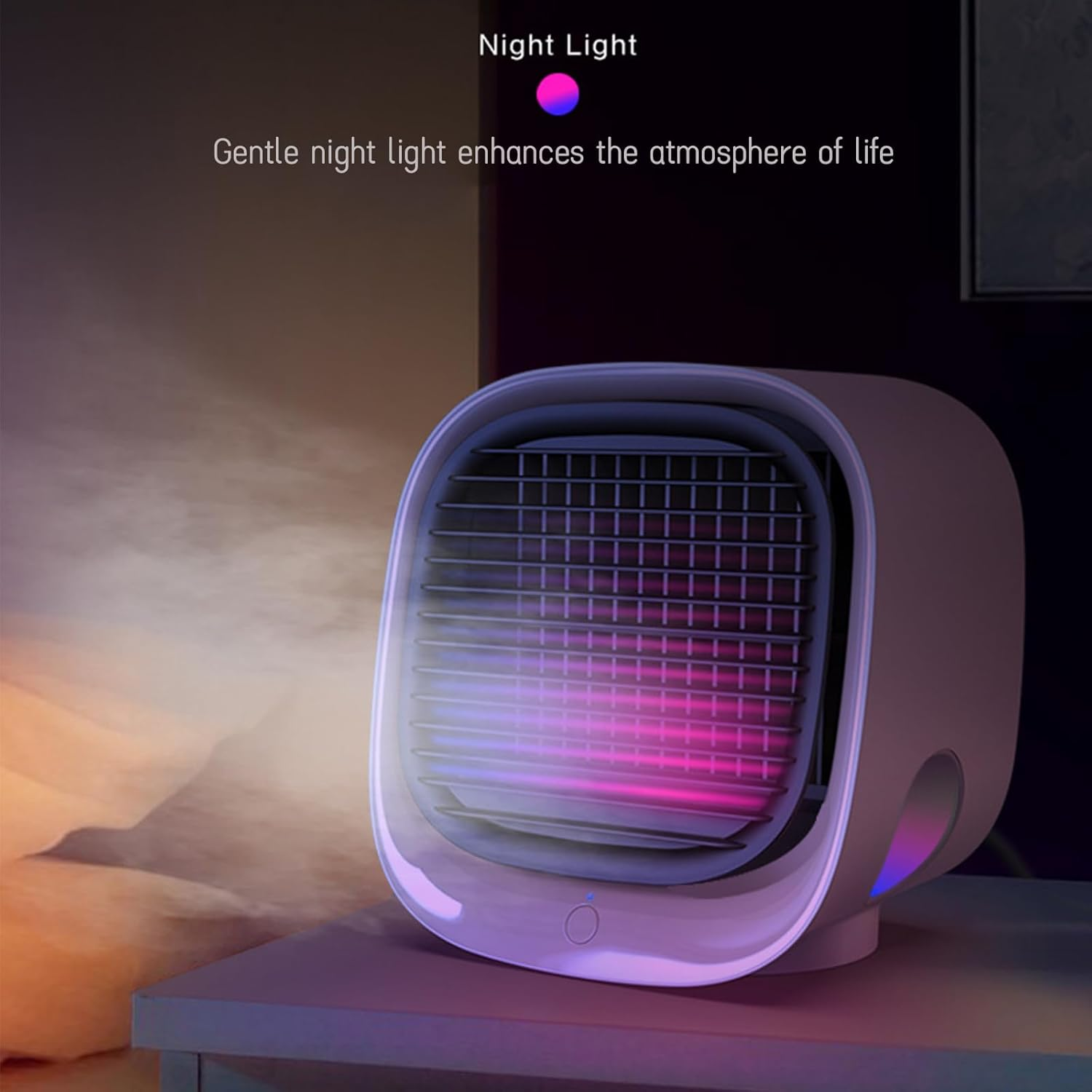 Annuoyi Portable Air Cooler | Multi-Speed Portable Fan | Quiet Cooling Technology | Ideal for Home Office & Travel Use