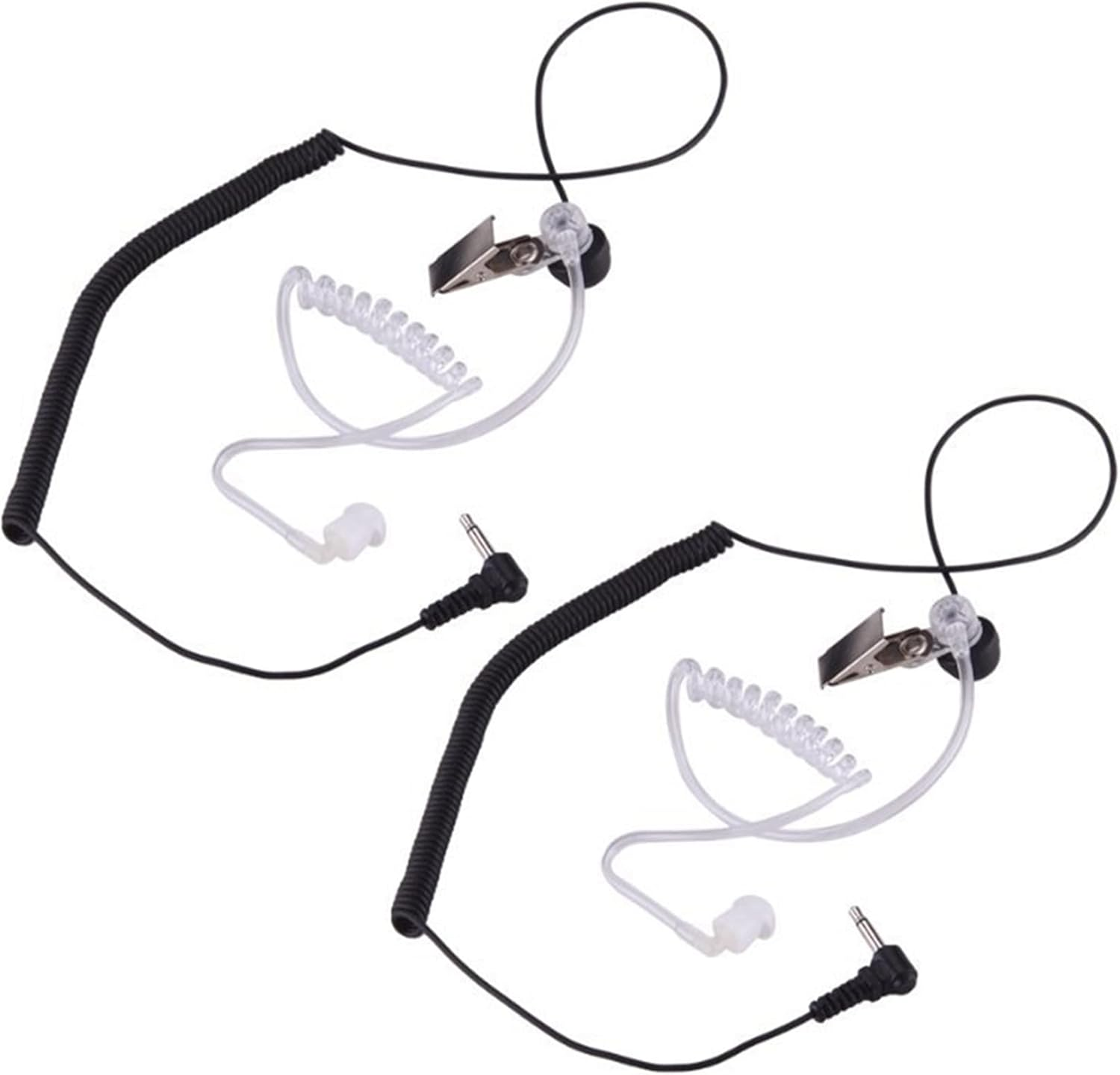 Mellisso 2Pcs 3.5Mm Listen Only Acoustic Tube Earpiece for APX6000 APX7000 APX4000 Headset Earphone image number 5