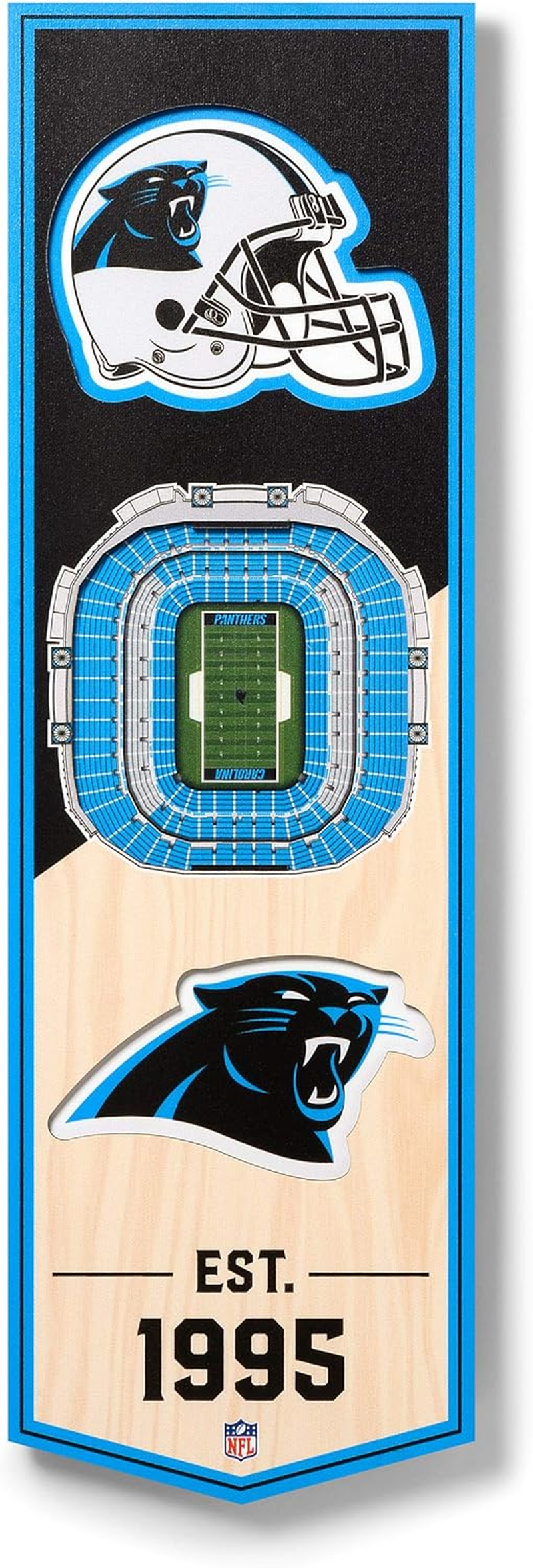 Youthefan NFL Unisex-Adult 3D Stadium Banner image number 5