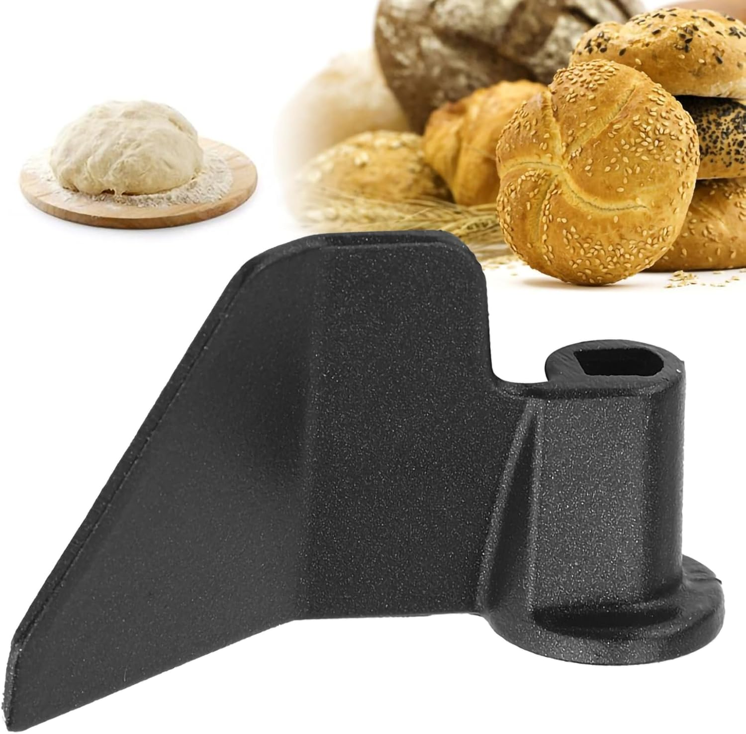 SOULONG Bread Maker Blade, Bread Machine Kneading Blade, Non Stick Bread Machine Paddle Mixing Kneading Blade Replacement for Most Bread Maker image number 6