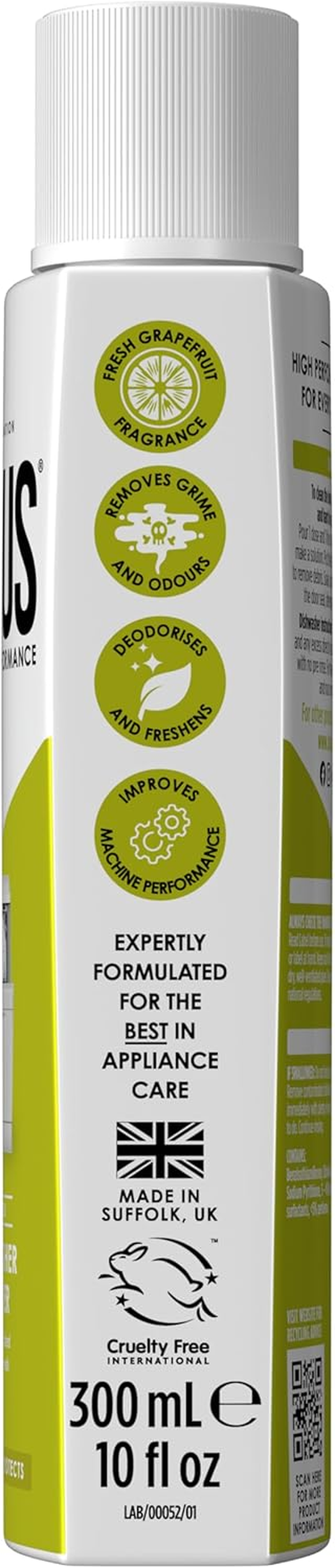 KNAUS Dishwasher Cleaner, 300Ml - High Performance Appliance Cleaner, Removes Grime & Limescale, Deep Cleans to Degrease and Deodorise Your Dishwasher image number 6