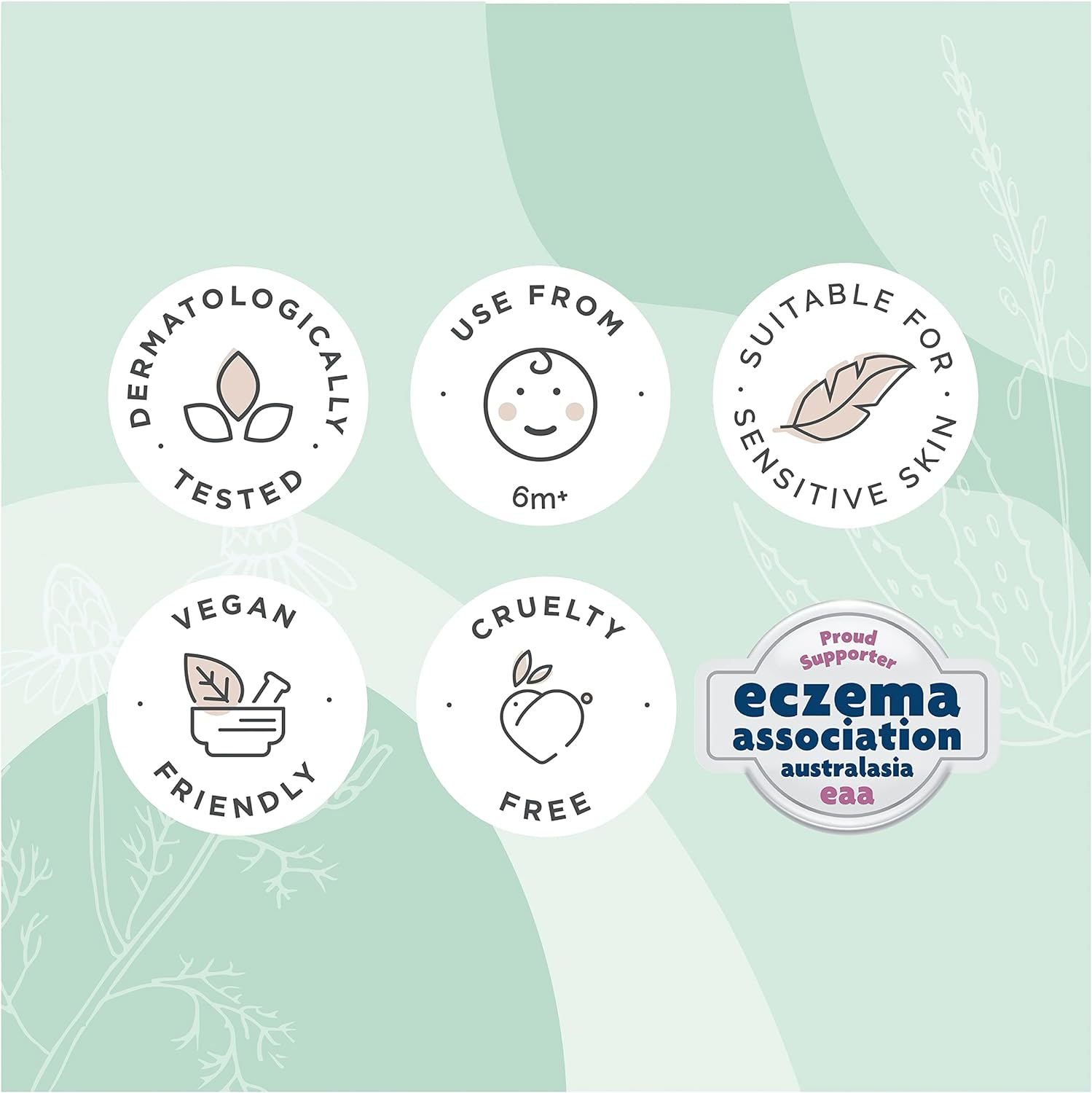 GAIA Skin Natural Baby Bubble Bath Sleeptime ; 100 Percentage Natural Origin ; Sensitive Skin Formula ; Organic Lavander ; Organic Ylang Ylang ; Sulphate Free ; Perfume Free ; Australian Made - 250Ml image number 4