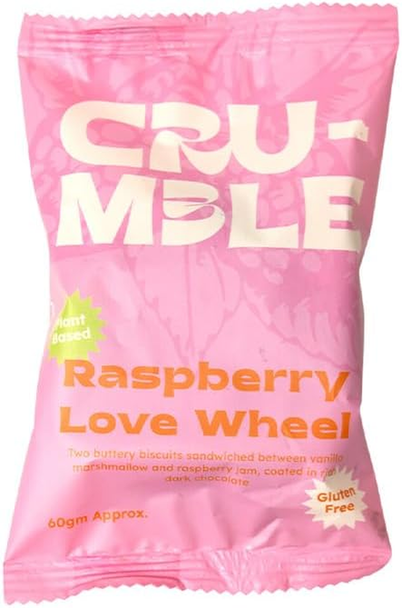 Crumble Charms Raspberry Love Wheel 60G