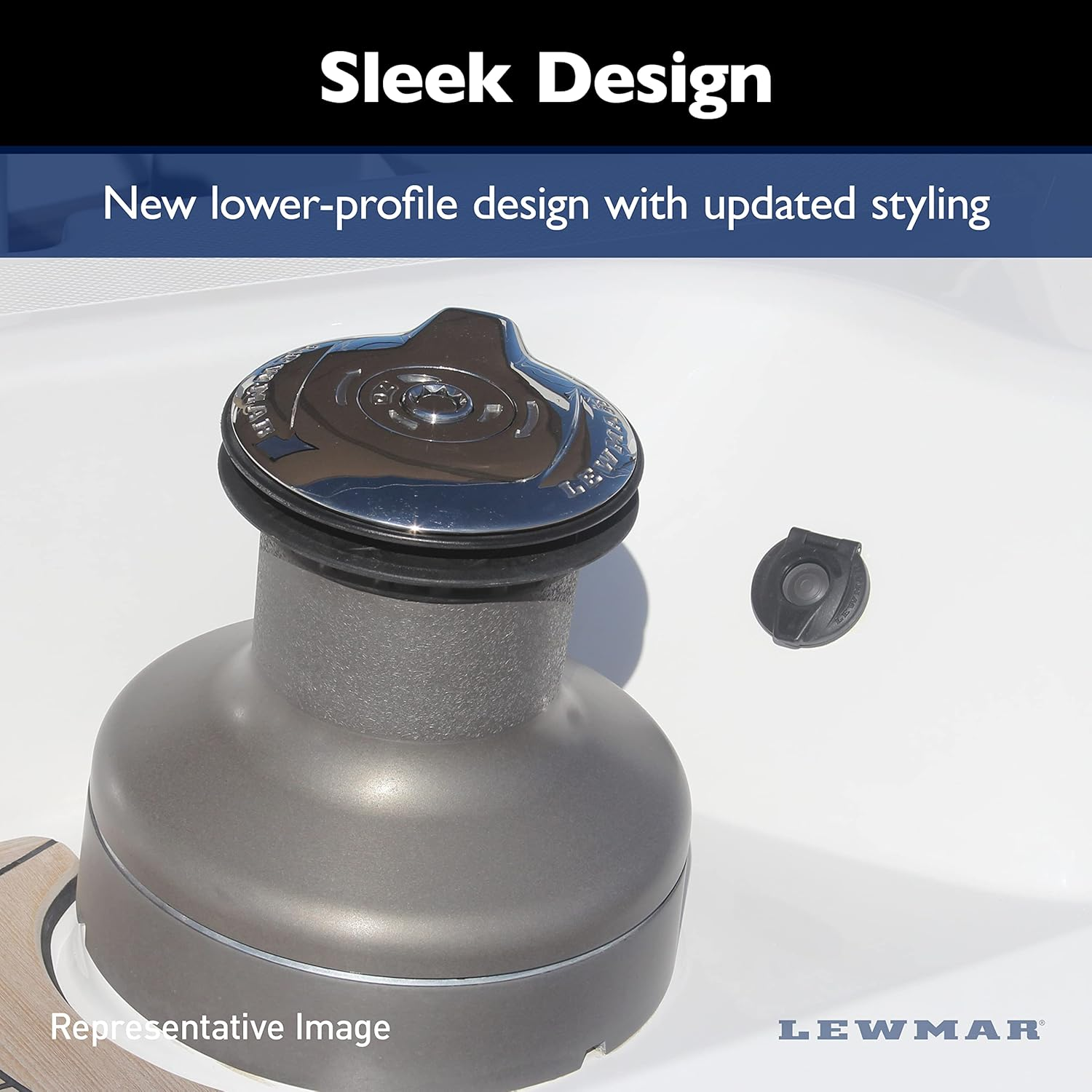 Switch-Windlass, CHSX Foot Open Top Black image number 1