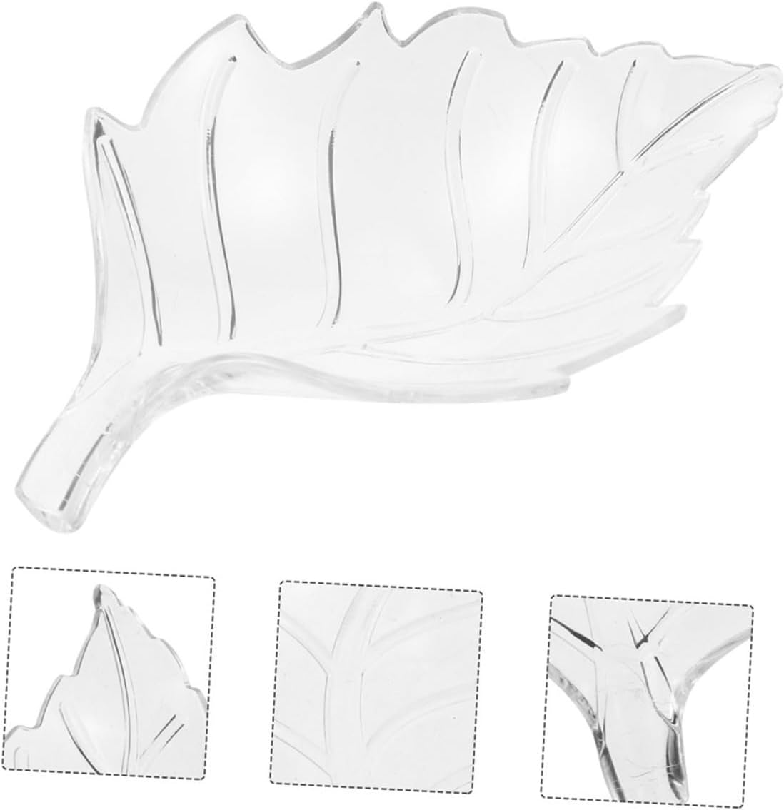 NAMOARLY Shrimp Feeding Bowl and Aquarium Shrimp Feeder Dish Small Size Crystal Material Fish Tank Feeding Tray for Aquatic Pets image number 5