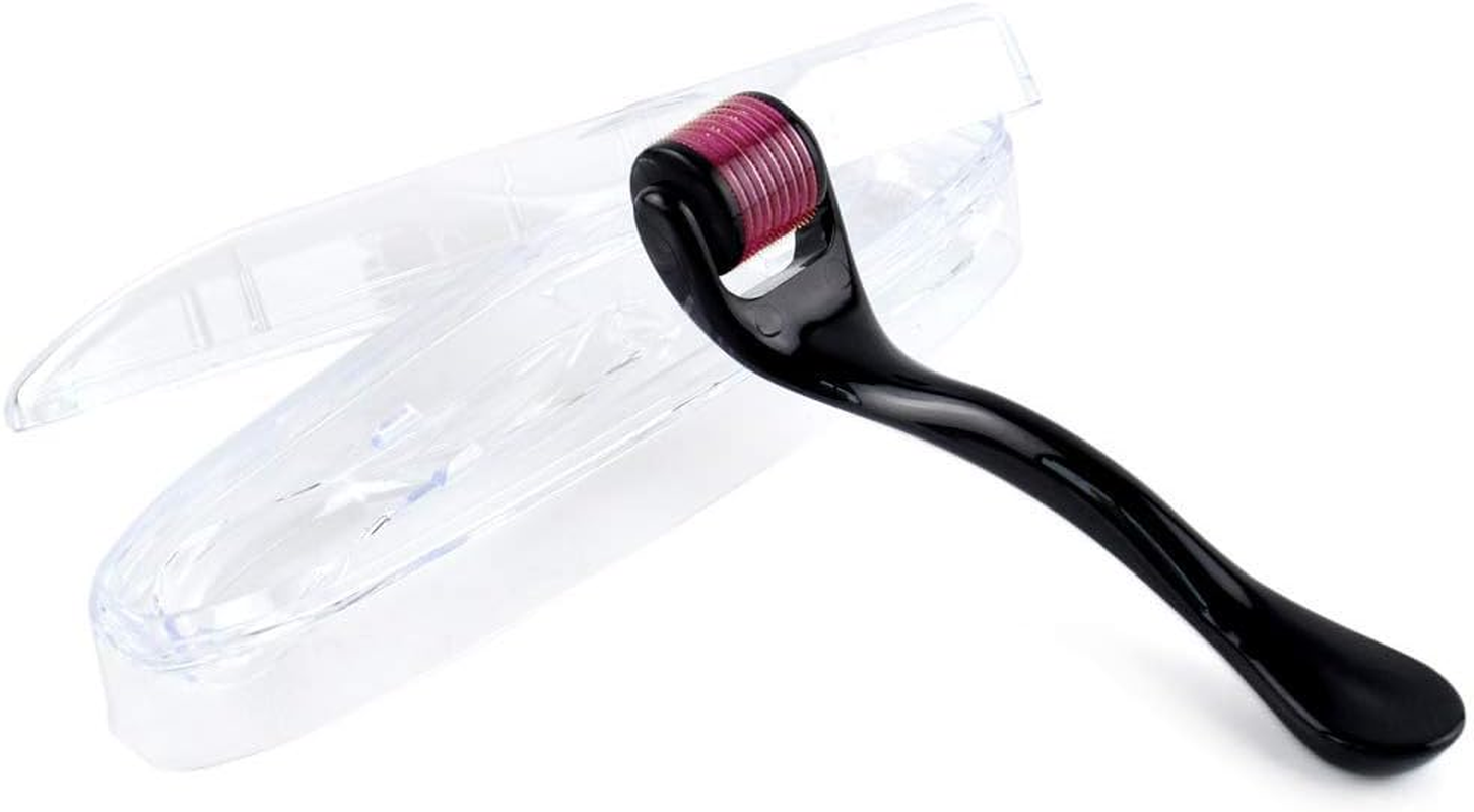 AUFGELD AG540 Titanium Microneedle 540 Needles 1.5Mm Derma Roller Skin Care for Face Facial Wrinkles Hair Loss Stretch Marks Hair Regrowth Micro Needles Professional Microneedling Derma Needling Kit image number 1