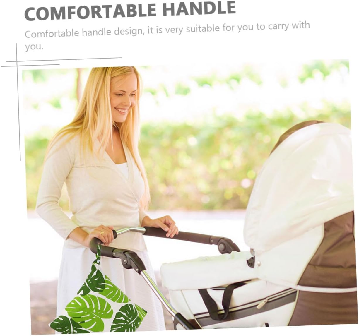 Diaper Storage Bag 4Pcs Mixed Colors Practical for Baby Diaper Bag Needs image number 3