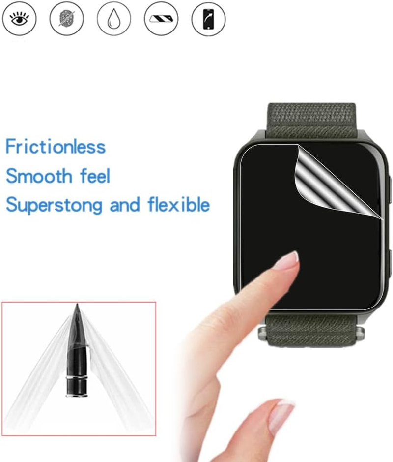 MIHENCE Screen Protector Compatible with Garmin Venu X1 Smartwatch Film, TPU HD Screen Protector [Pack of 6] image number 1