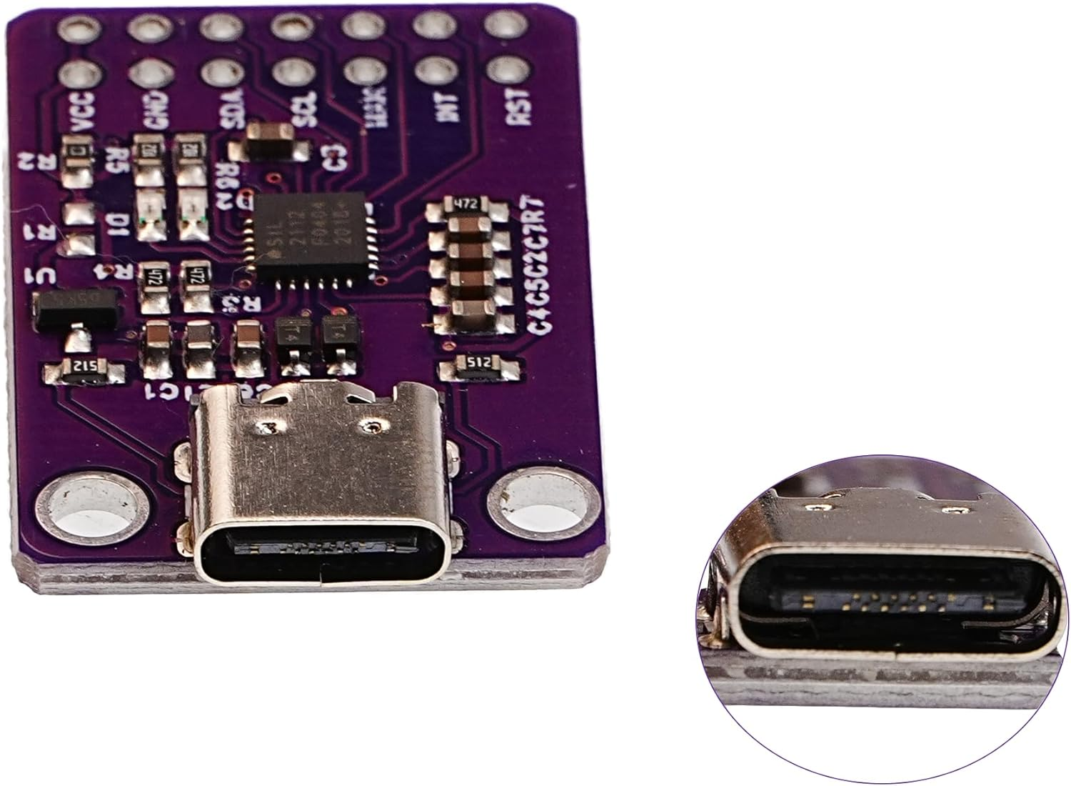 A-DIGISHUO CP2112 Adapter Type-C USB to Smbus I2C Communication with Wires (Type-C USB to Smbus) image number 2