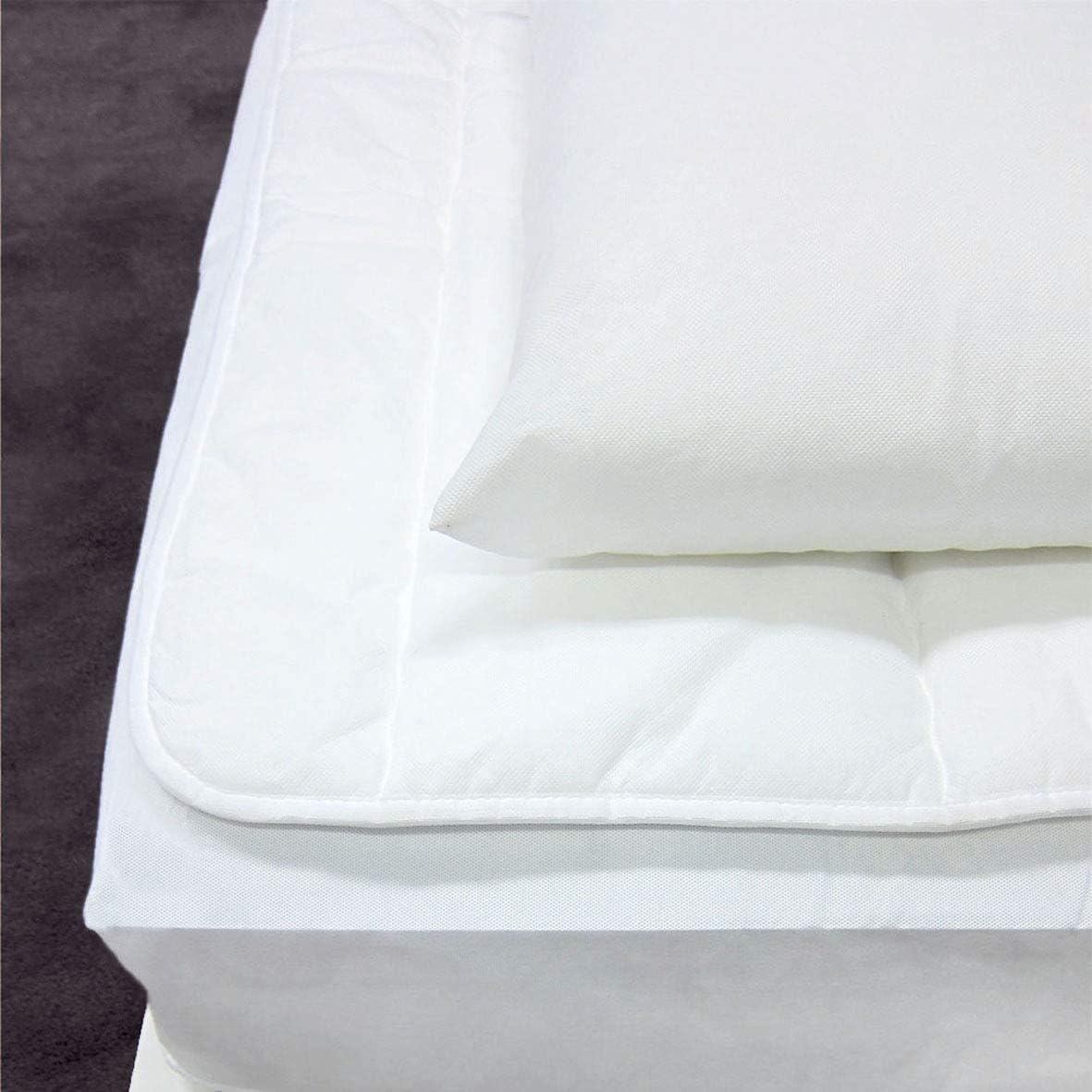 Bambury Mite-Guard Mattress Protector, King Single &ndash; Dust Mite Mattress Protector, Zippered Mattress Encasement, Durable & Lightweight Mattress Cover &ndash; Compatible with King Single Bed Mattress image number 3