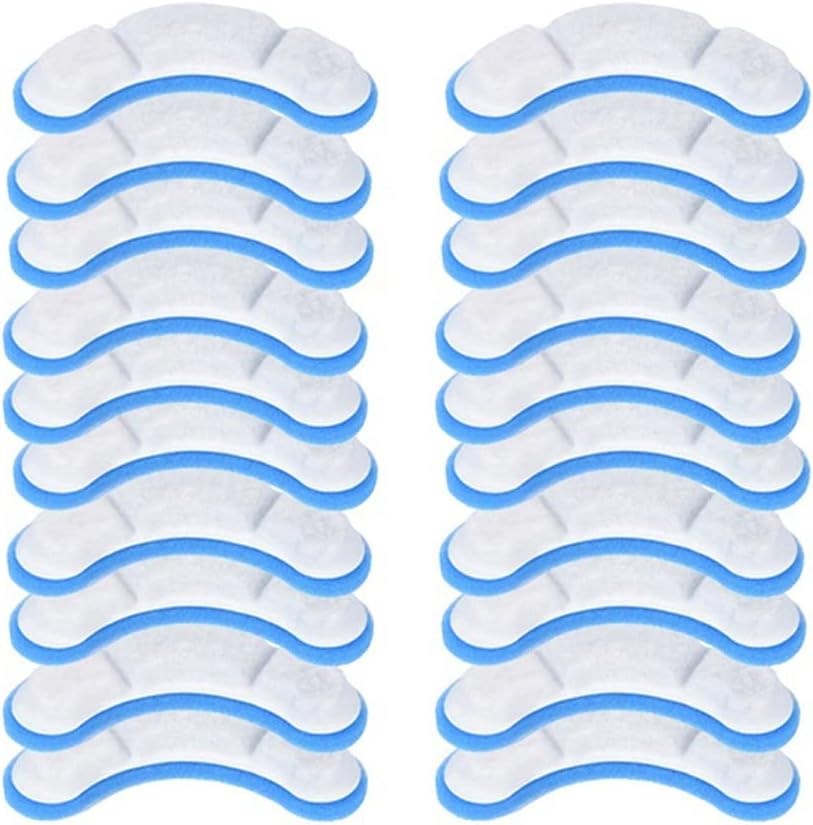 20PCS Pet Water Fountain Replacement Filter for WF050/WF060 Activated Carbon Filter for Pet Auto Drinking Feeder Pet image number 6