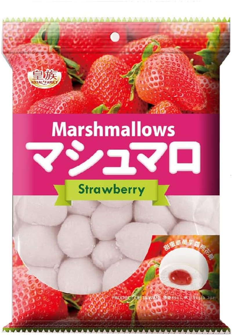 Royal Family Strawberry Marshmallow Flavour 100 G