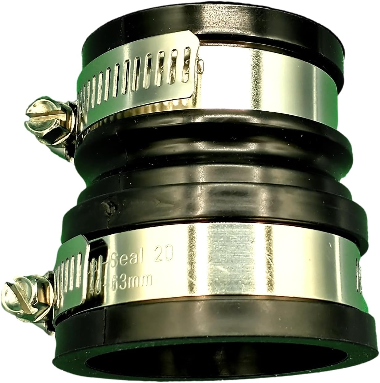 1-1/2 In. X 1-1/4 In. Flexible DWV Reducing Coupling image number 2