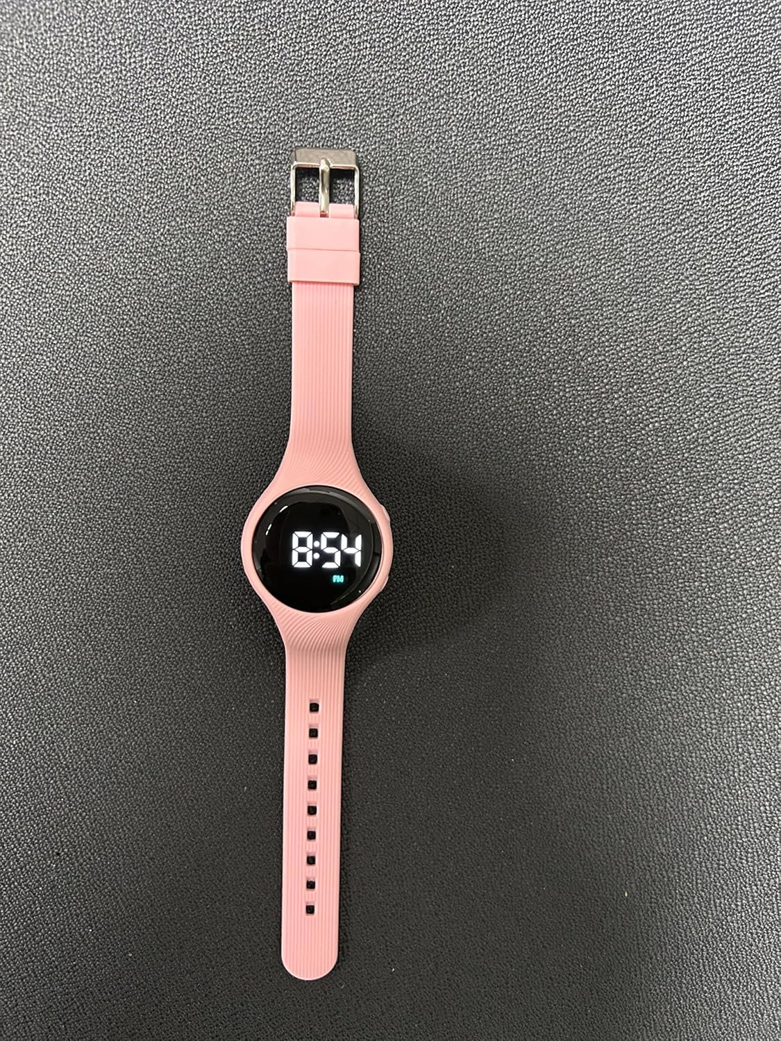 E-Vibra Potty Training Watch - Water Resistant Silent Vibrating Watch - Rechargeable Medical Reminder Watch - with Alarm and Lock Screen - Black image number 4