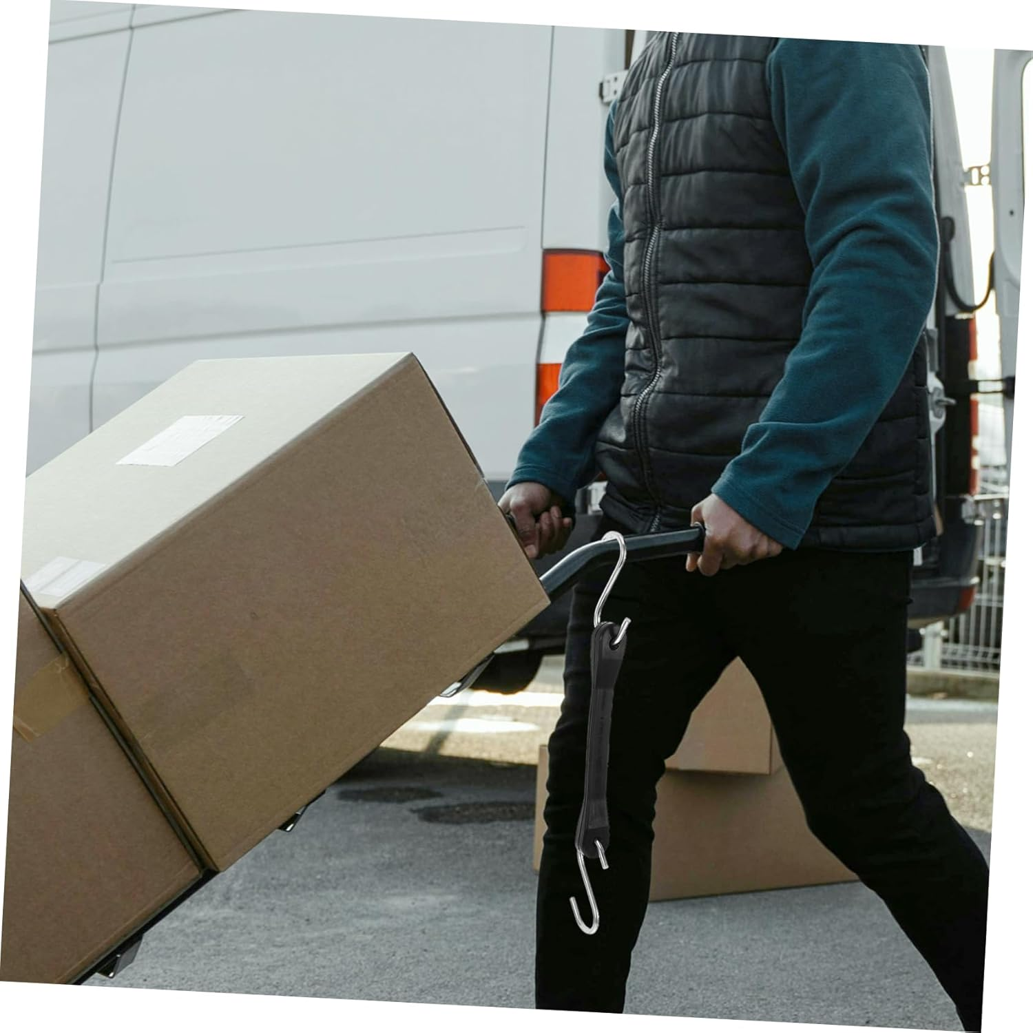 Hoement 6Pcs Quality Luggage Straps for Suitcases Buckle Strap Luggage Belt Strong Fixing image number 3