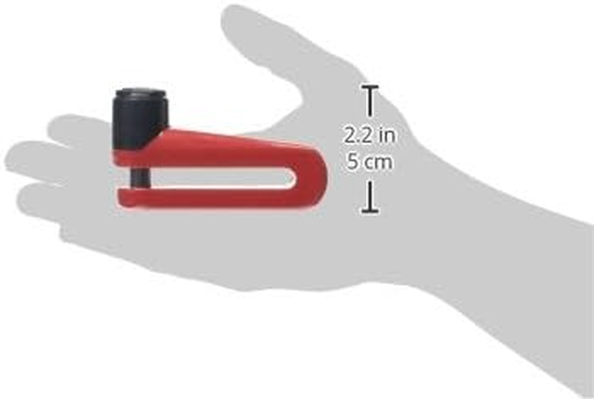 Abus Motorbike Disk Brake Lock Red 10 Mm image number 2