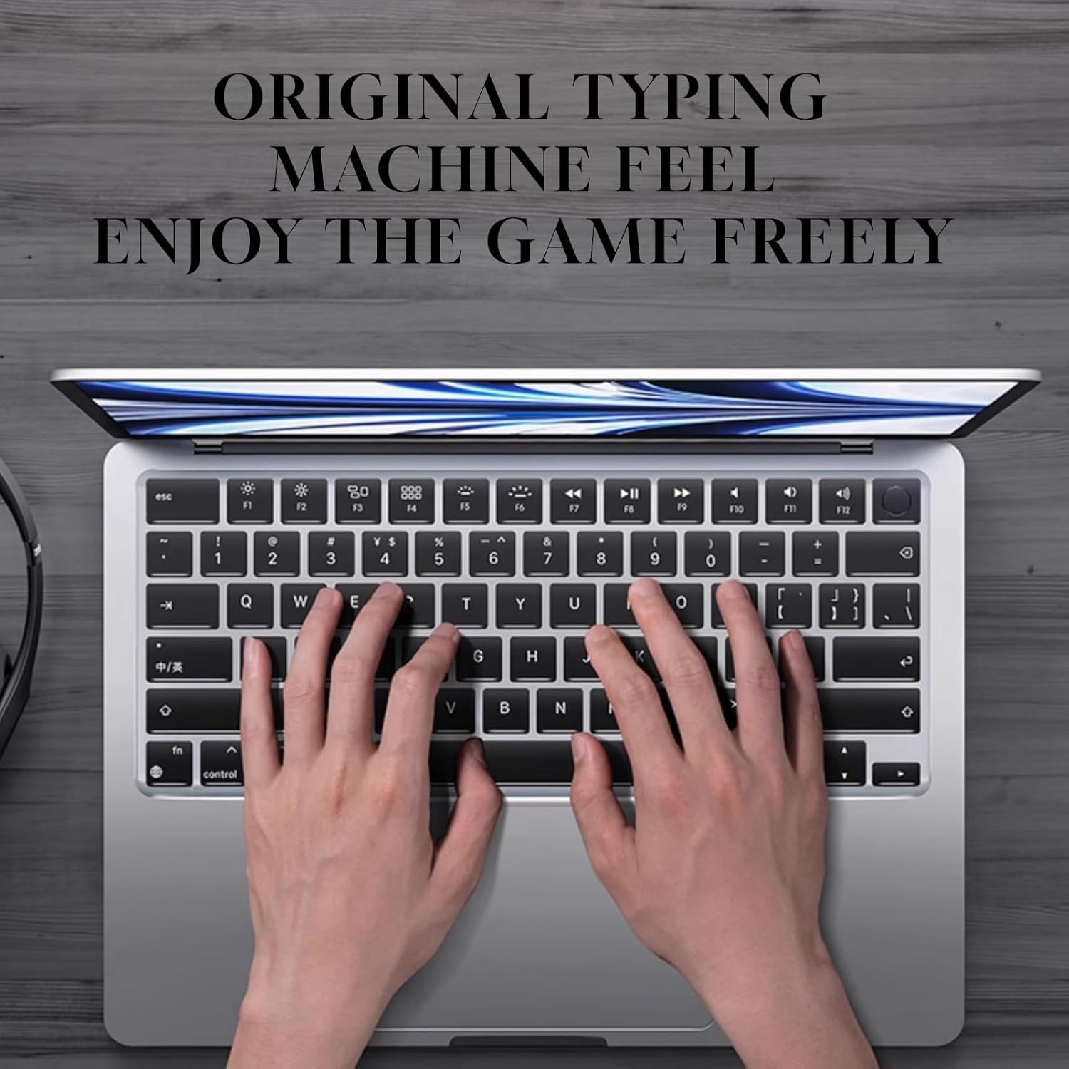 Premium Keyboard Cover Protector for Macbook Pro M1/M2/M3/M4 (14"/16") and Macbook Air M2/M3/M4 (13"/15"), Clear, Reusable, Washable, Thin, TPU - Compatible with US Layout image number 4