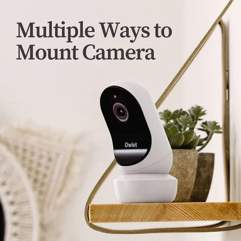 Owlet Cam Version 2 Smart Baby Safety Monitor with Camera and Audio - HD Video Camera, Encrypted Wifi, Night Vision - Ios and Android Compatible