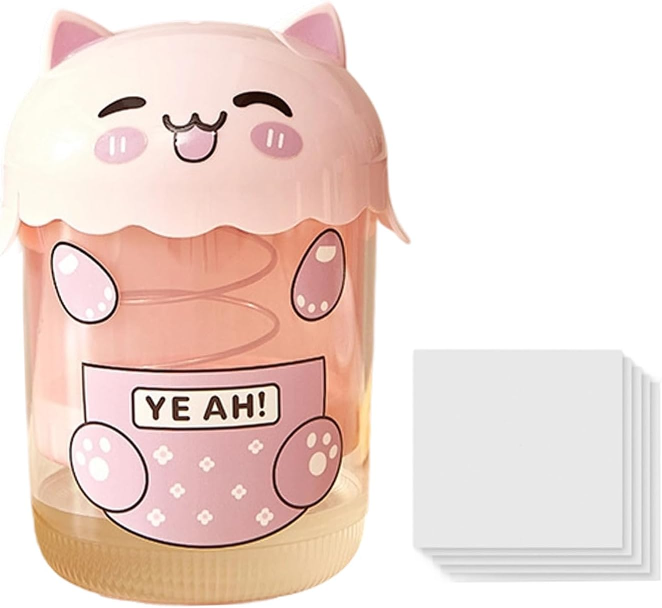 Yogurt Maker Strainer | Reusable Yogurt Filter with Cat Shape - Dustproof Safe Food Sieve Sifter for Coffee Milk Juicing Cooking Baking Tea Kitchen image number 1