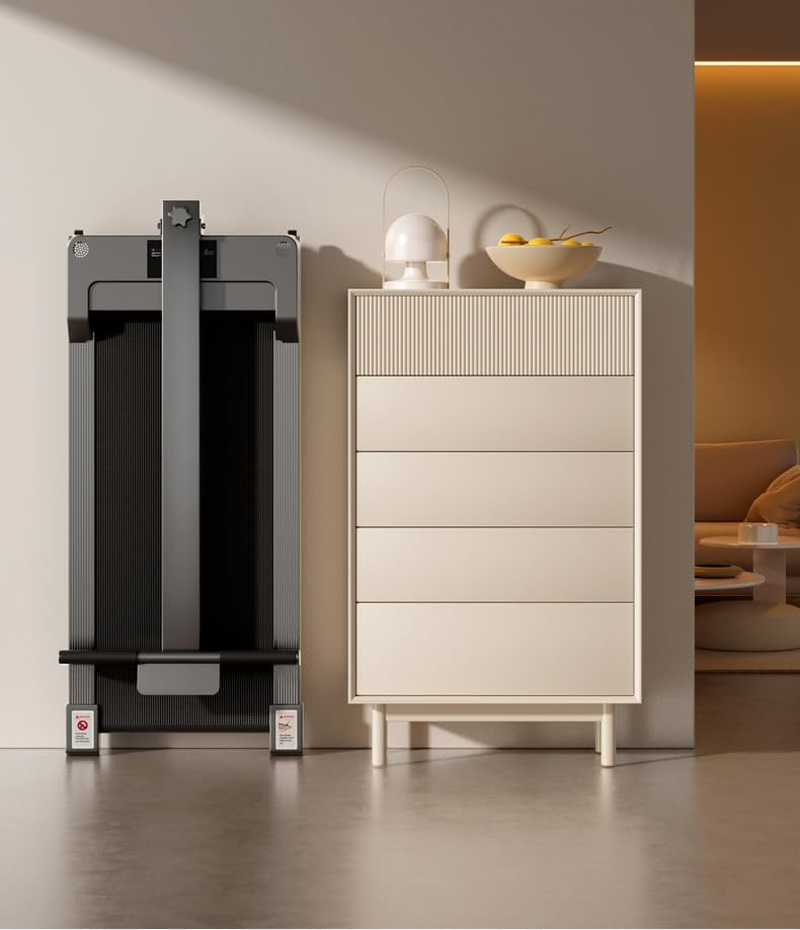 JHD 3 in 1 Walking Pad Treadmill APP Control under Desk Electric Treadmill for Home Compact Portable Walking Jogging Running Machine with Shock Absorption Non-Slip LED Display Low Noise image number 4