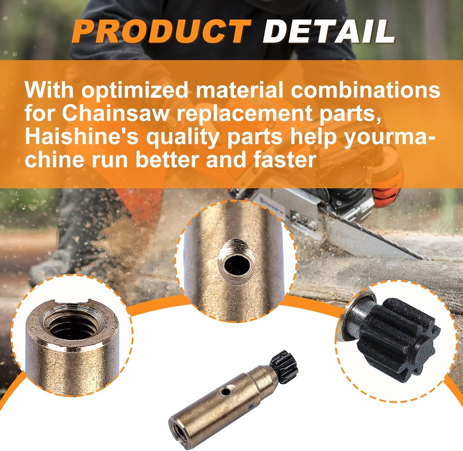 Oil Pump Worm Gear Oil Filter Hose Line for Stihl MS250 MS230 MS210 025 023 021 Chainsaw 1123 640 3800 image number 3