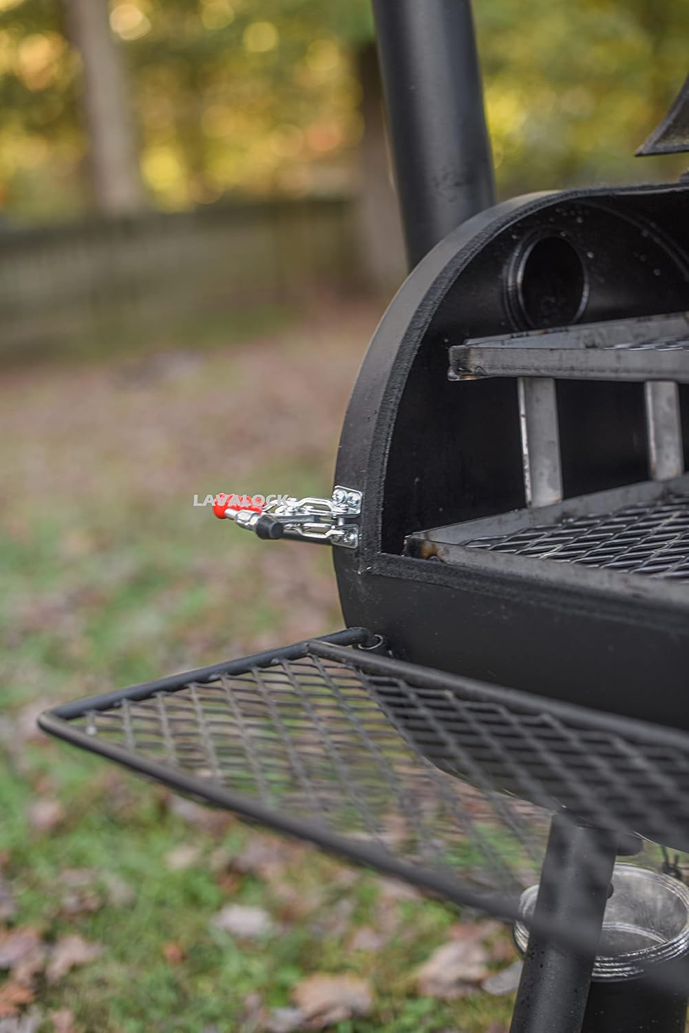 Lavalock&reg; Oklahoma Joe'S Smoker Lid Latch Kit for Longhorn, Highland, 3 in 1 Cook Chamber Lid 2 Pack image number 6