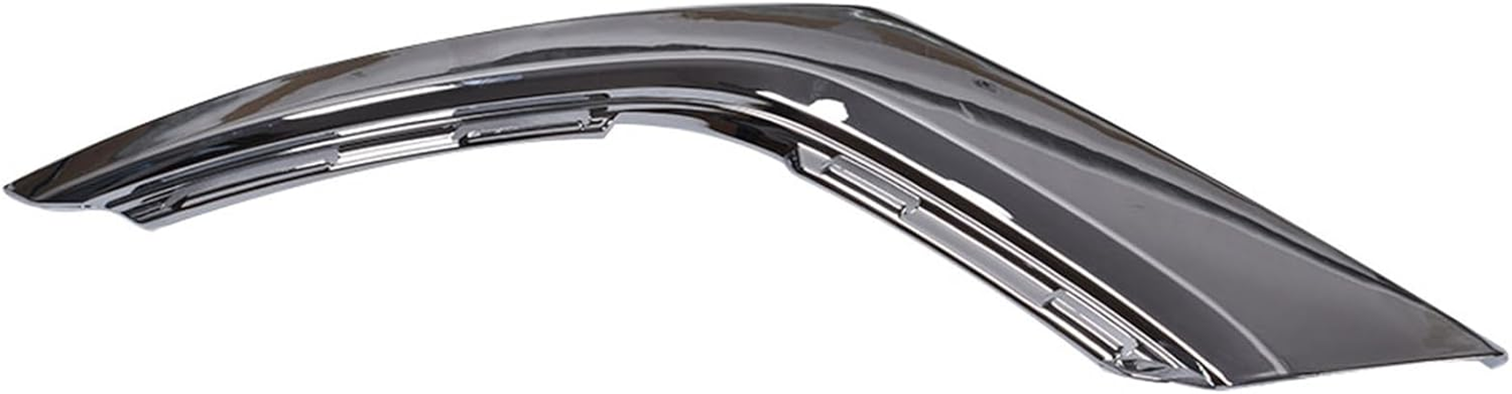 3-Piece Front Bumper LH Chrome Trim Set - Molding Strip Replacement for Outlander 2016-2019 (6407A141, 6407A145, 6407A143) image number 2