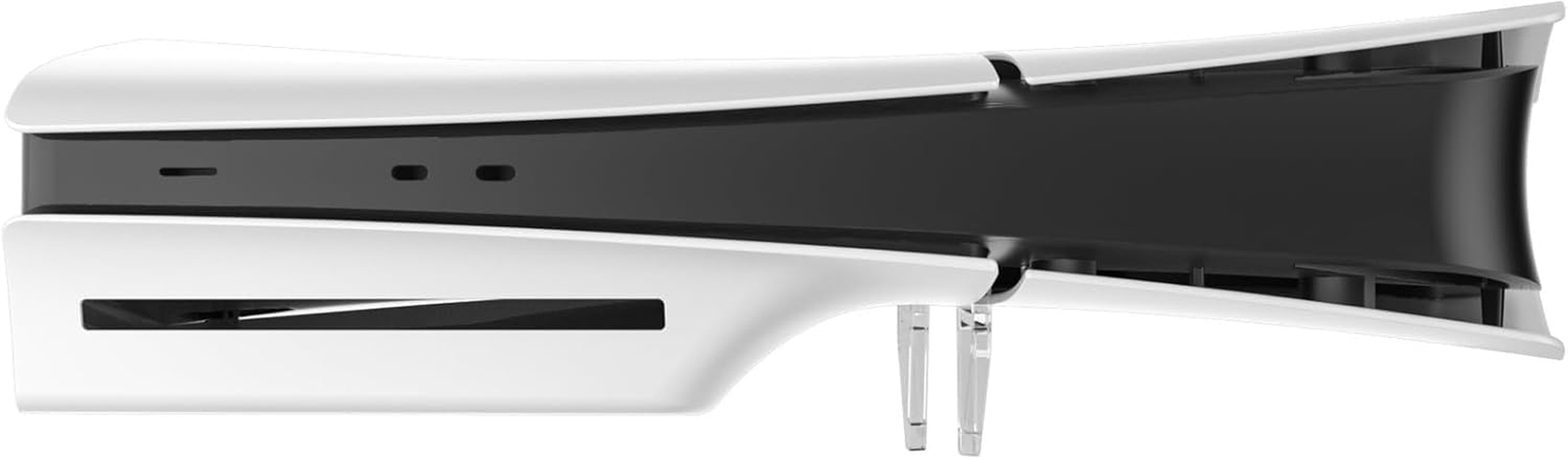 Levigo Game Console Desktop Horizontal Stand Compatible with PS5 Slim, Gaming Accessories Horizontal Display Holder Bracket (Triangle Style) image number 2