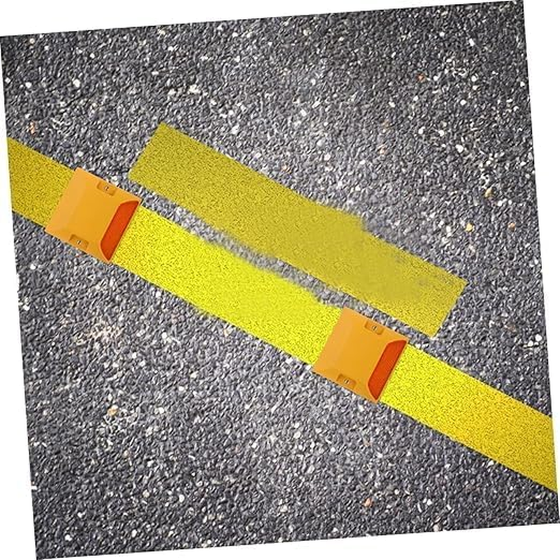 2Pcs Reflective Traffic Markers,Roadway Markings and Pavement Studs for Sidewalks, Pedestrian Crossings, and Street Safety image number 4