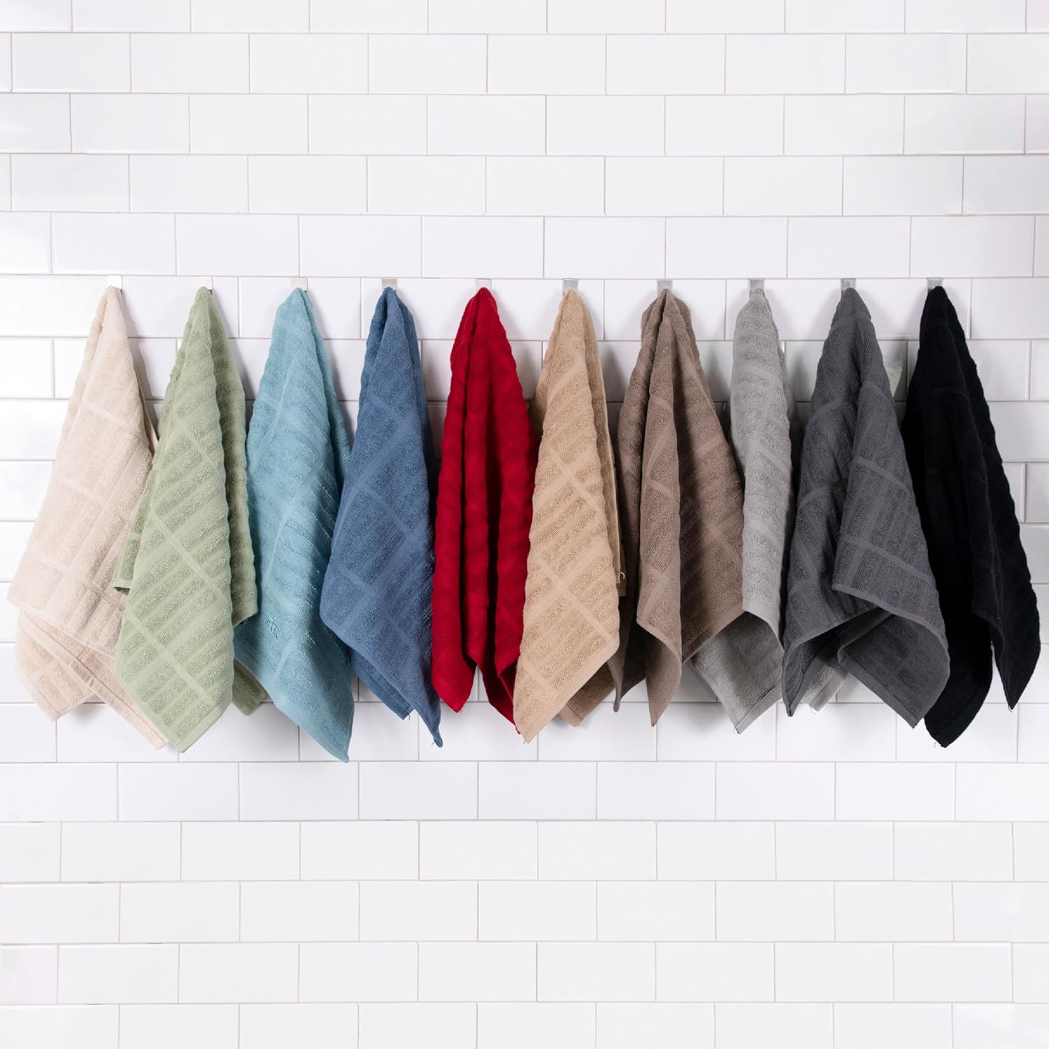 All-Clad Textiles Kitchen Towel, Solid-1 Pack, Rainfall image number 5