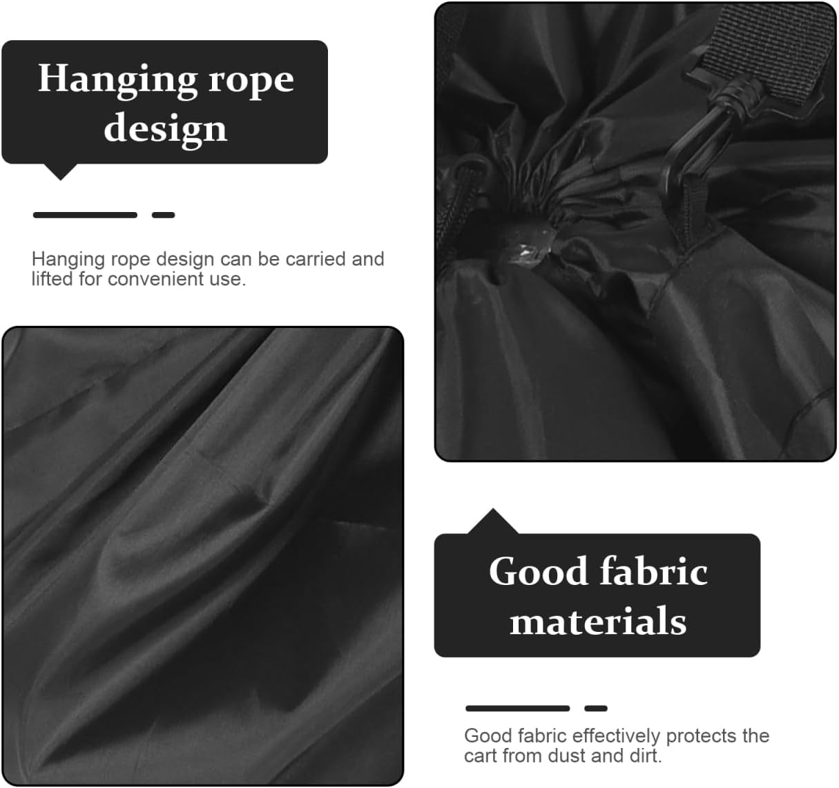 Abaodam Stroller Storage Bag for Air Travel Durable Oxford Cloth Pram Travel Bag with Shoulder Straps and Easy Carrying for Gate Check image number 3