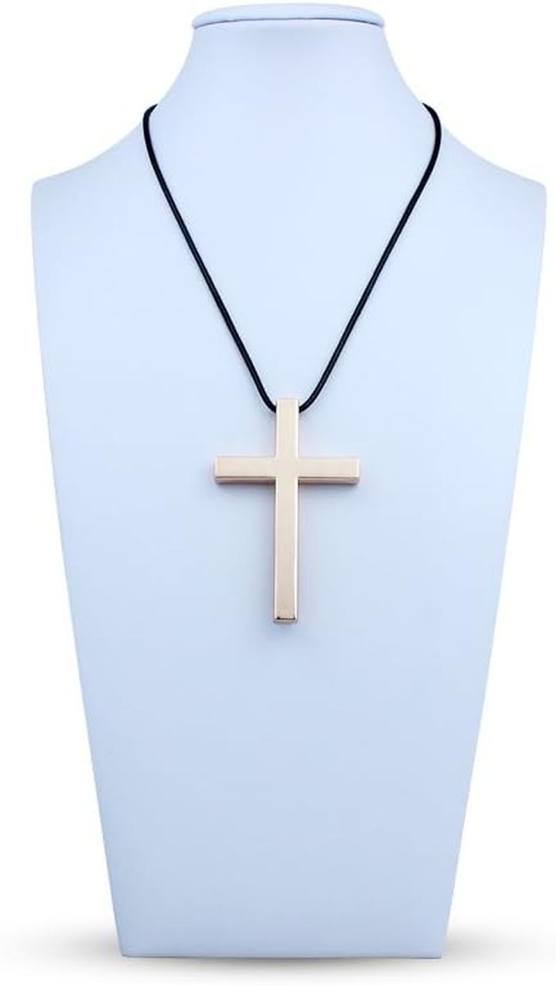 EFORCAR(TM 1Pcs Car Rear View Mirror Decoration Cross Religious Faith Car Charm Hanging Accessory Auto(Rndom Color) image number 6