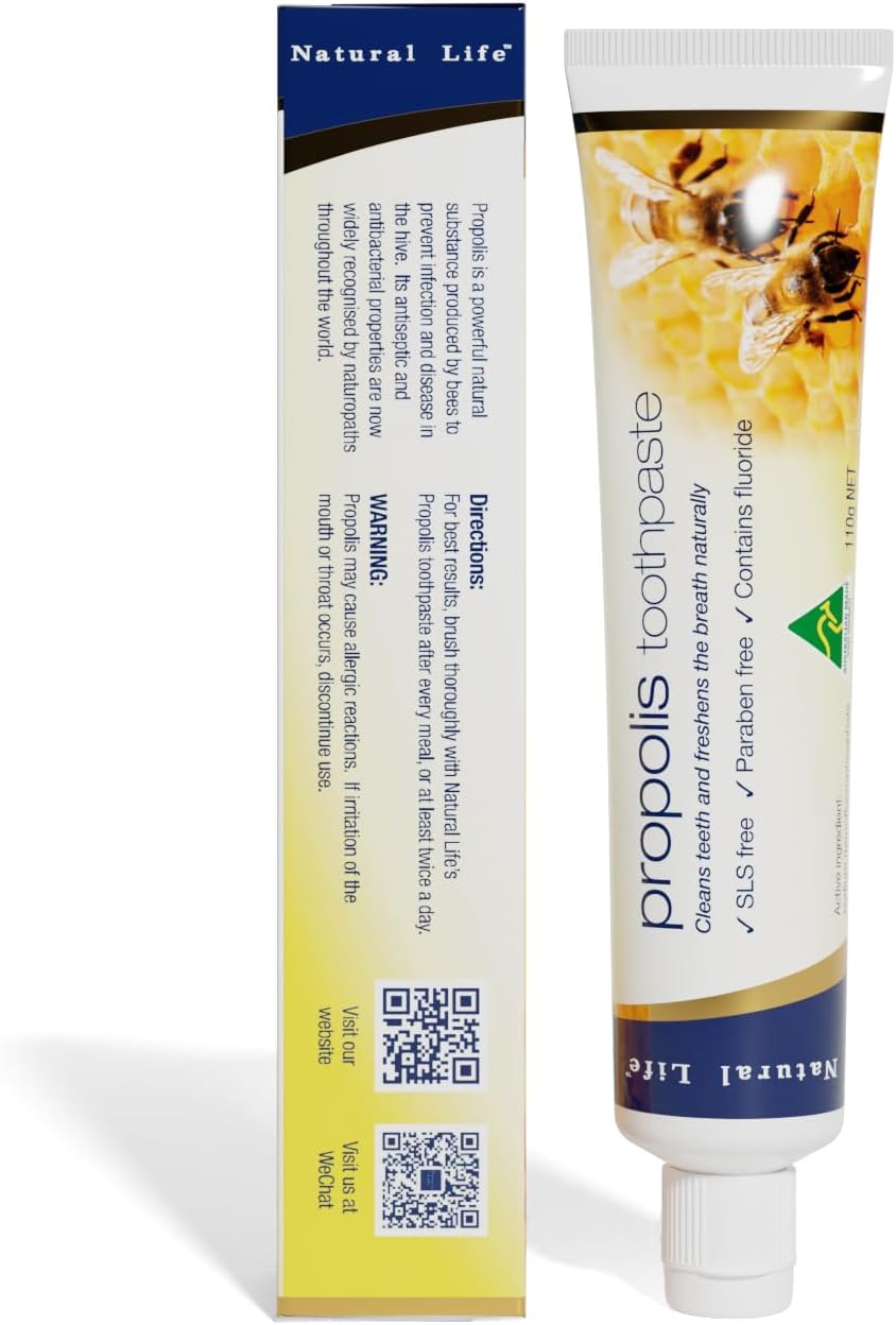 Natural Life Propolis Toothpaste Family Pack (4-Pack) image number 3