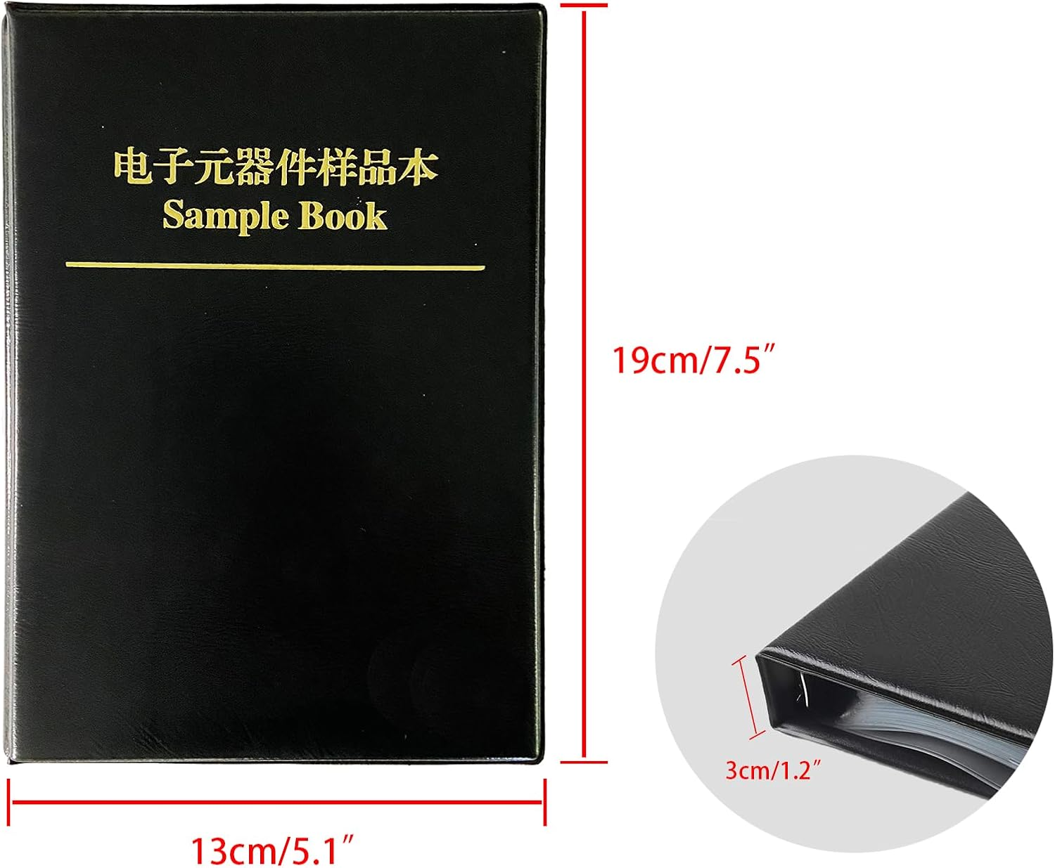 Resistor Kit 1206 Resistor Book 8500PCS 1% (0 Ohm-10M Ohm) SMD Book Chip SMT Resistor 170 Values Kits (Resistor-1206) image number 4