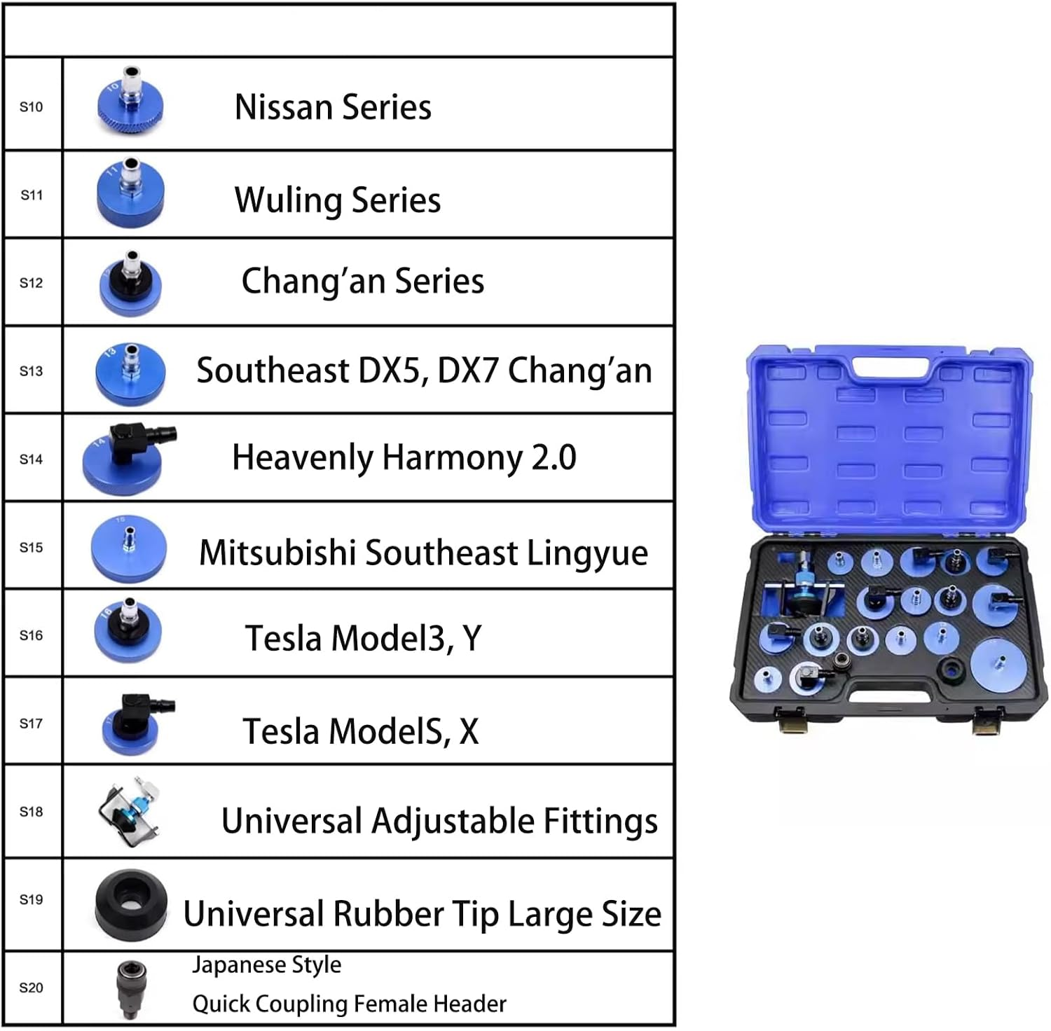 Electric Brake Bleeder Kit, 4-Wheel Simultaneous Smart Pulse Fluid Exchanger, DC 12V /AC 240V Automotive Brake Fluid Oil Exchanger Machine for All Vehicles One-Person Operation image number 3
