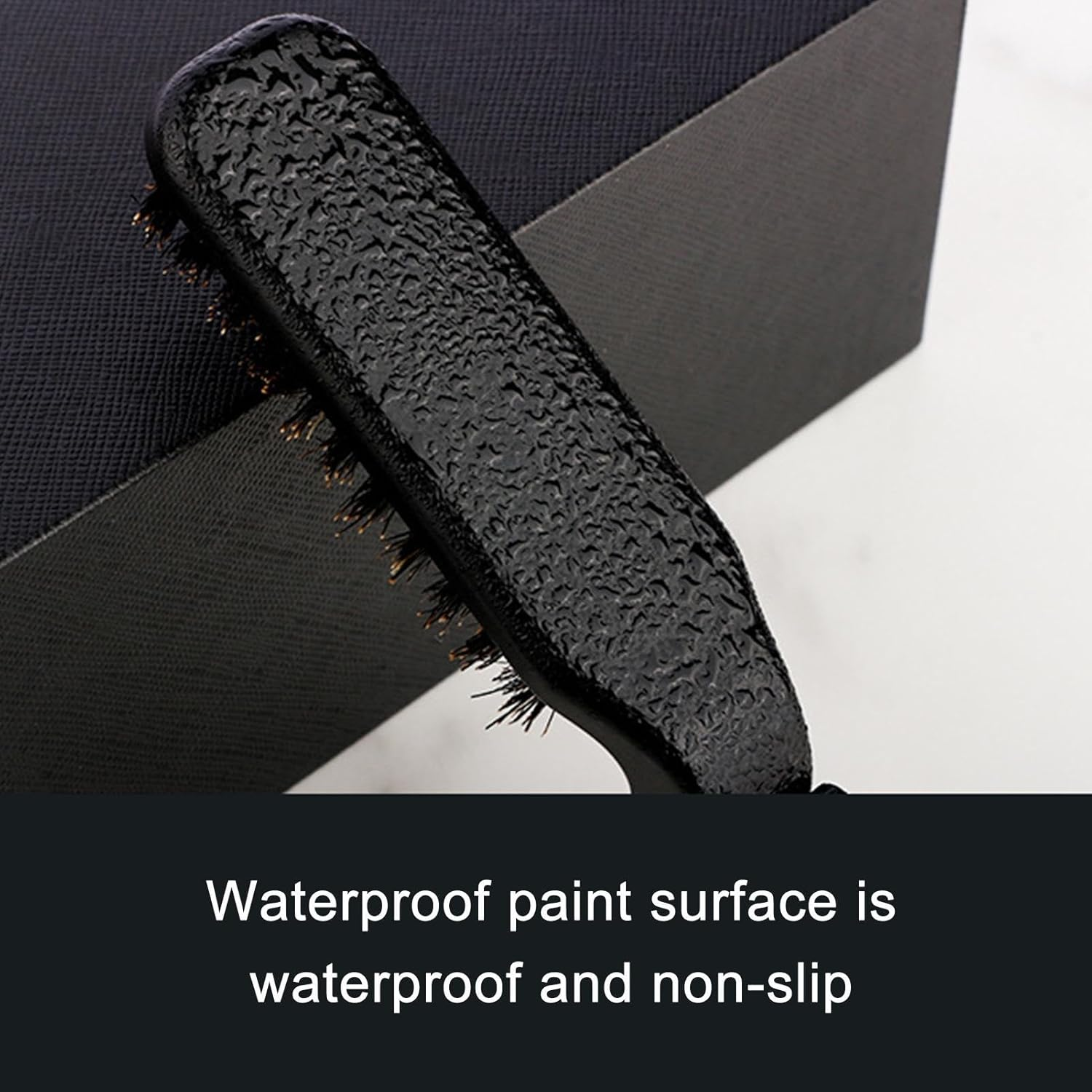 Folding Hair Brush Boar Bristles, Folding Soft Beard Brush Hair Styling Tool, Collapsable Pocket Hair Brush, Folding Mustache Brush for Travel Home Daily Buniq image number 6