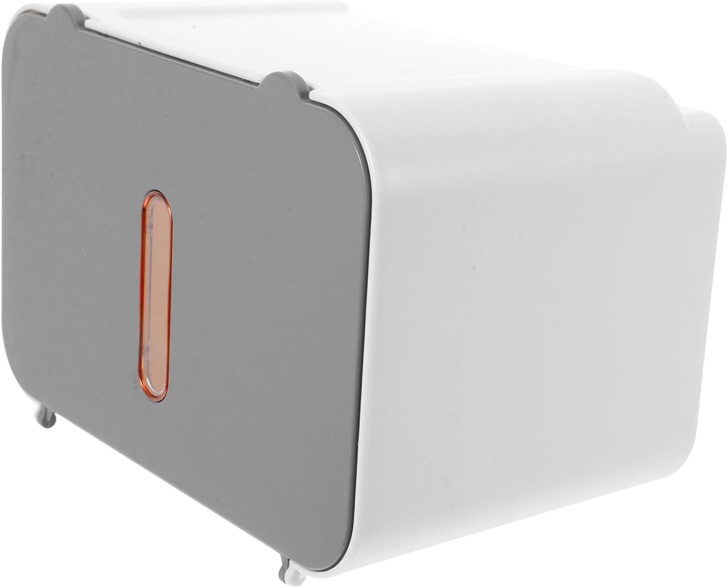 Homoyoyo Wall Mounted Tissue Box for Bathroom Kitchen No Drill Paper Towel Dispenser Holder Automatic Touchless Tissue Holder