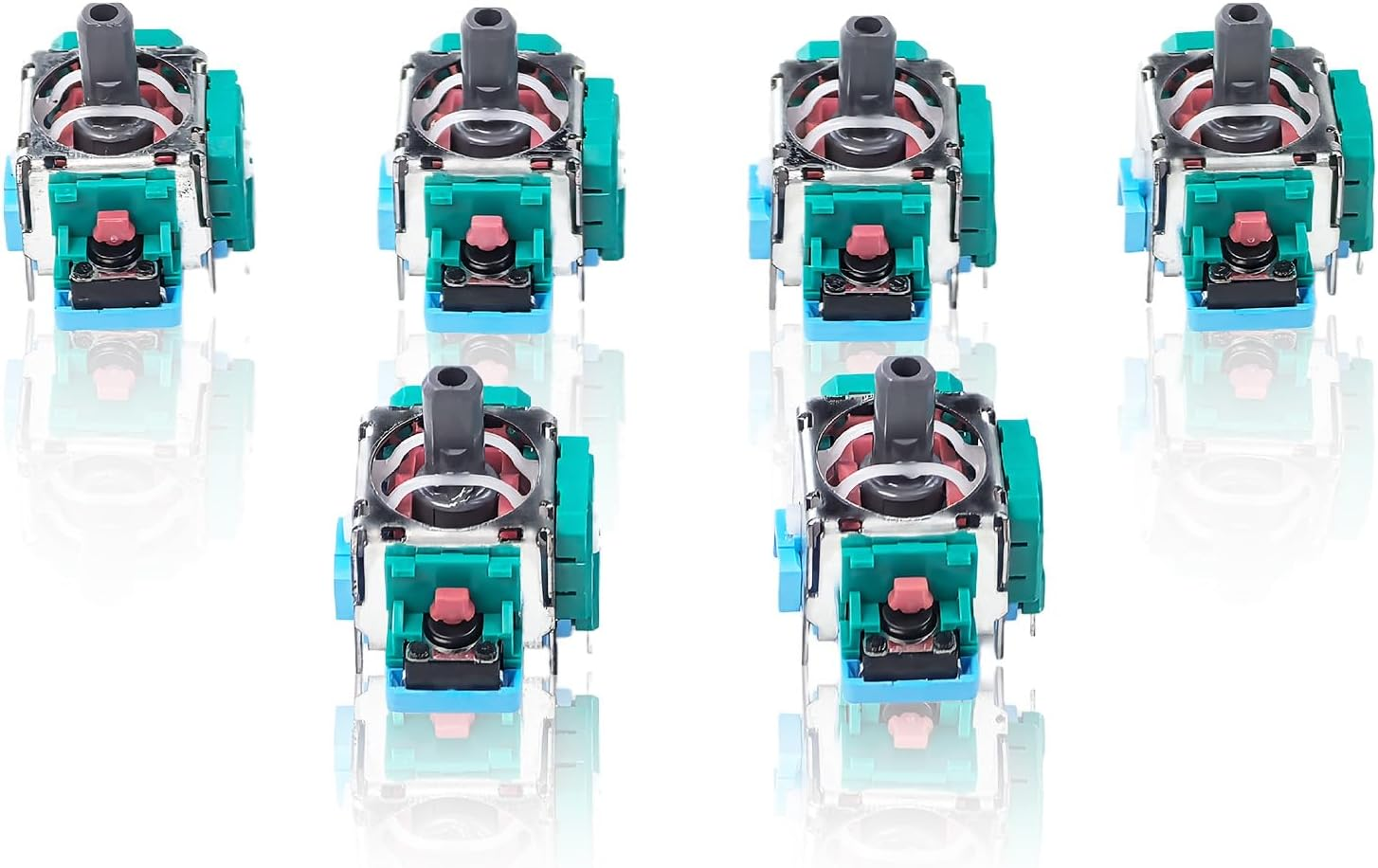 6 Pcs Game Controller Analog Stick Module, 3D Analog Joystick Thumb Sticks Thumb Sticks Joystick Rocker Module for Console Repairing image number 3