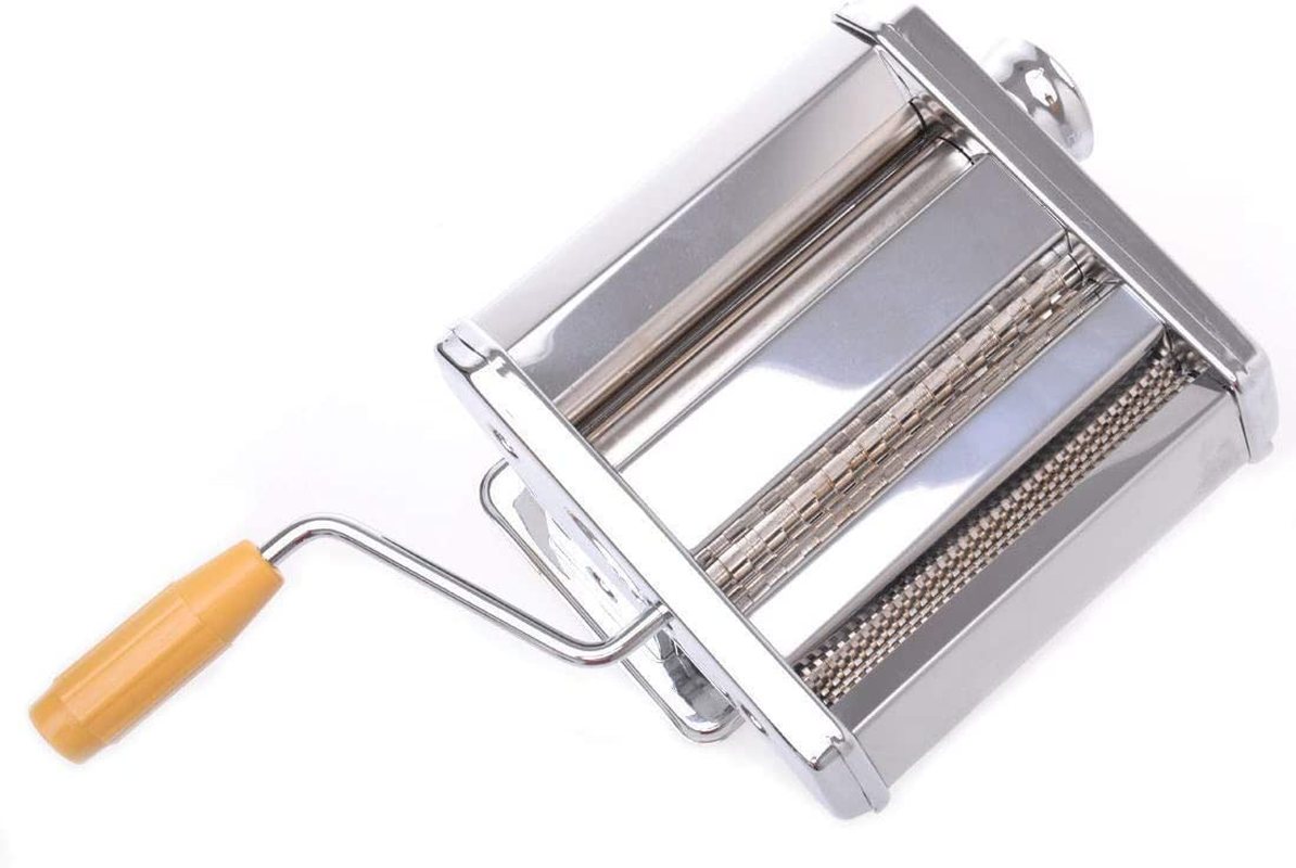 OZSTOCK&reg; Pasta Noodle Maker Machine Cutter for Fresh Spaghetti Thickness Settings image number 2