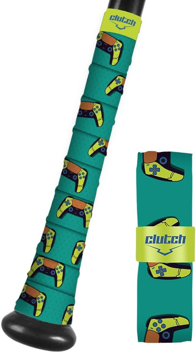 Clutch Sports Apparel Baseball & Softball Bat Grip Tape, 1.1Mm, All-Weather Performance for Multi-Sport Handles, Adjustable & Non-Slip - Bananas image number 4
