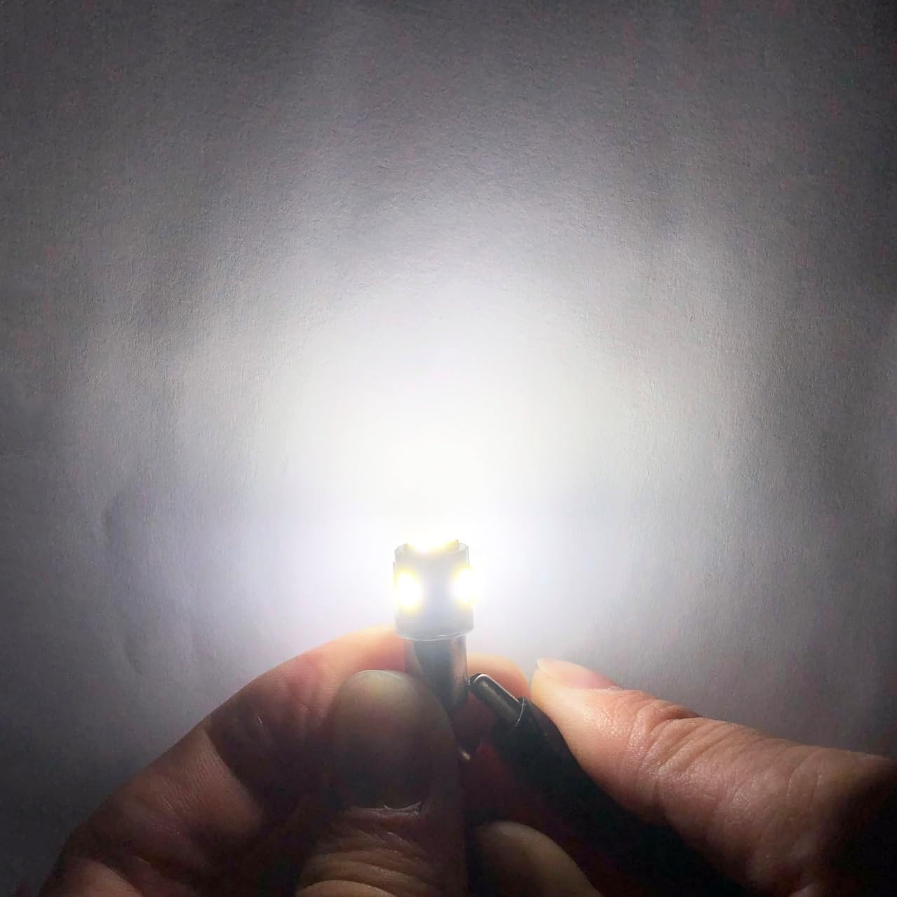 BA9S LED Bulbs BA9 1895 1891 53 57 Light Bulb 6-SMD 5630 Chips 6000K White 47830 64111 3893 for Car Interior Reading Dome Map License Plate Glove Box Cargo Light, Pack of 4 image number 1